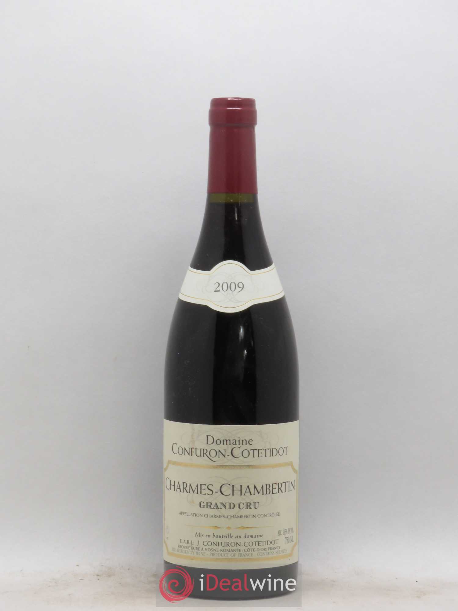 Charmes-Chambertin Grand Cru Confuron-Cotetidot 2009 - Lot de 1 bouteille - 0