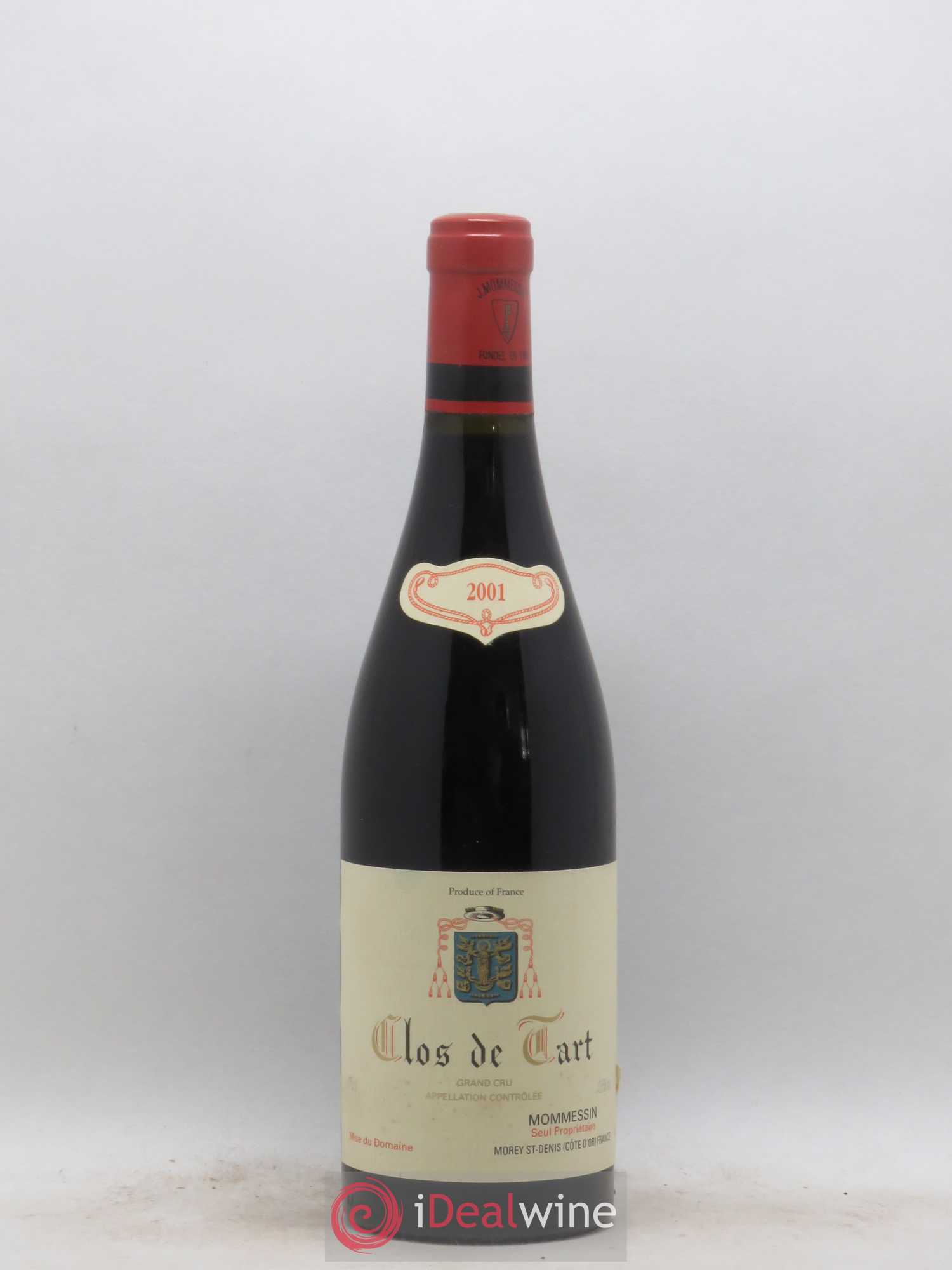 Clos de Tart Grand Cru Clos de Tart 2001 - Lot de 1 bouteille - 0