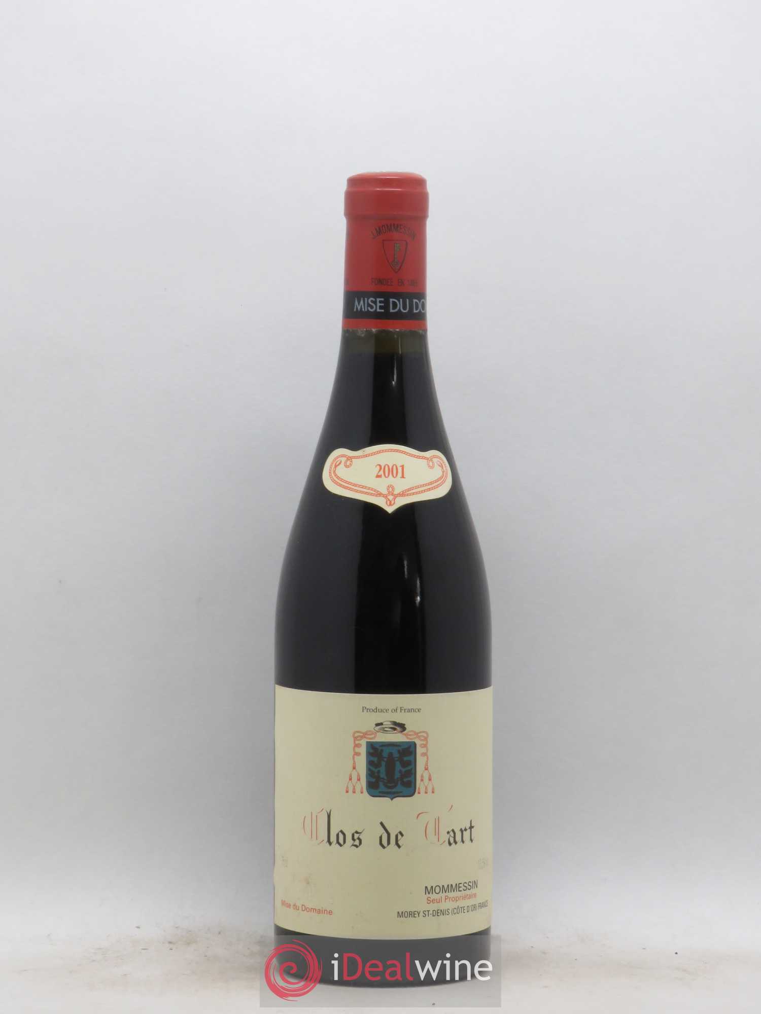 Clos de Tart Grand Cru Clos de Tart 2001 - Lot de 1 bouteille - 0