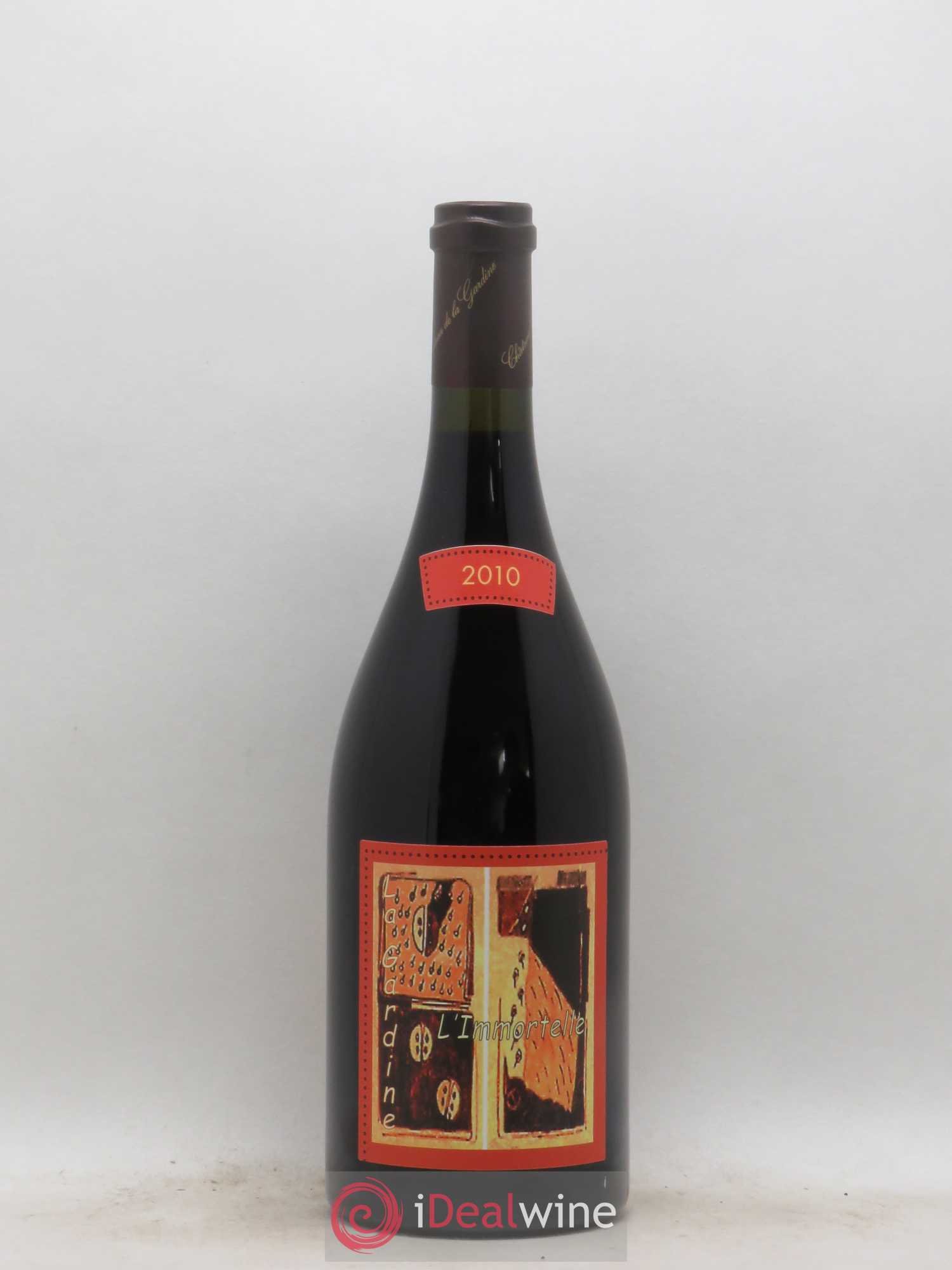 Châteauneuf-du-Pape Château de La Gardine L'Immortelle Famille Brunel 2010 - Lot de 1 bouteille - 0