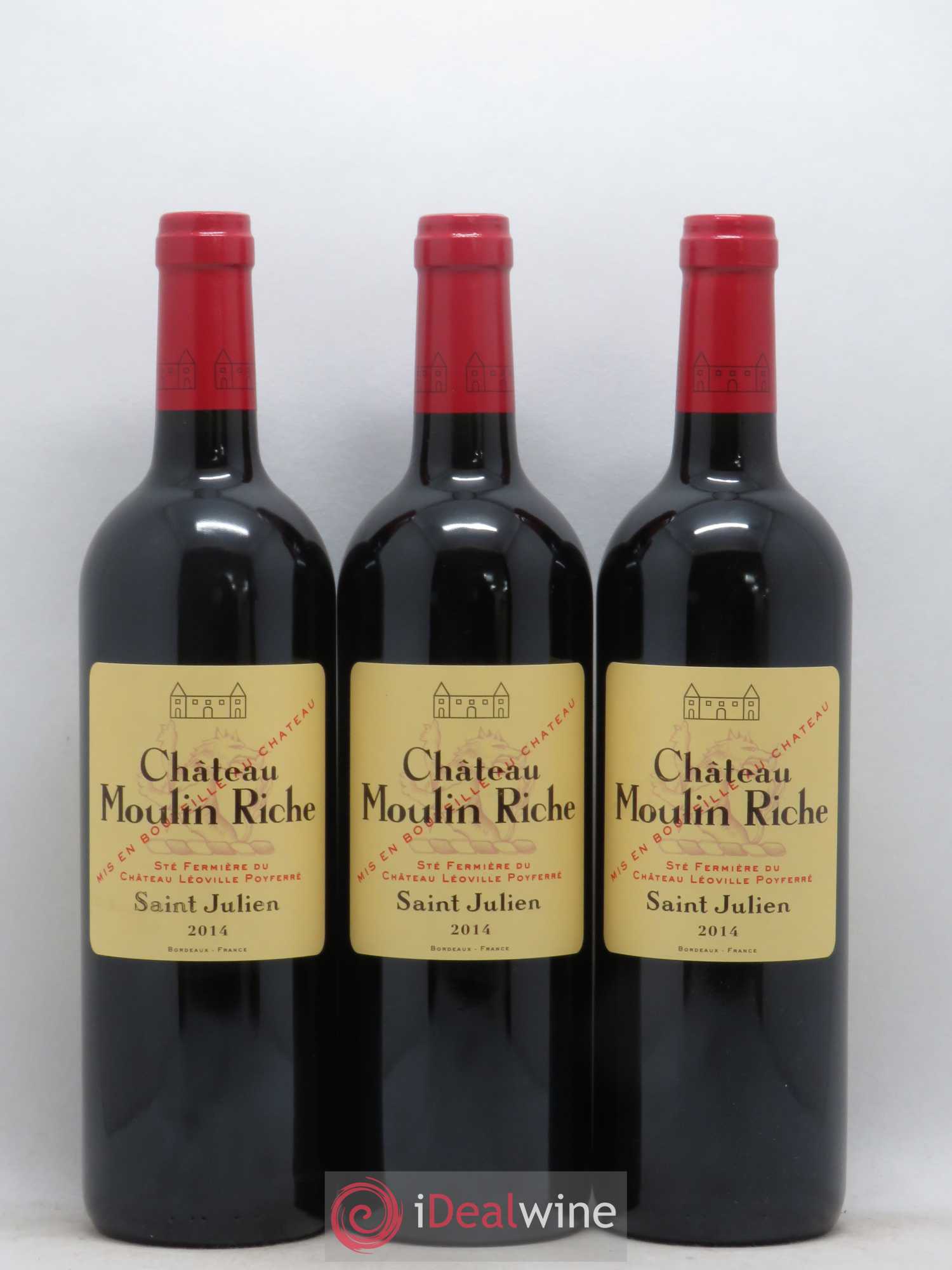 Château Moulin Riche 2014 - Posten von 1 Flasche - 1