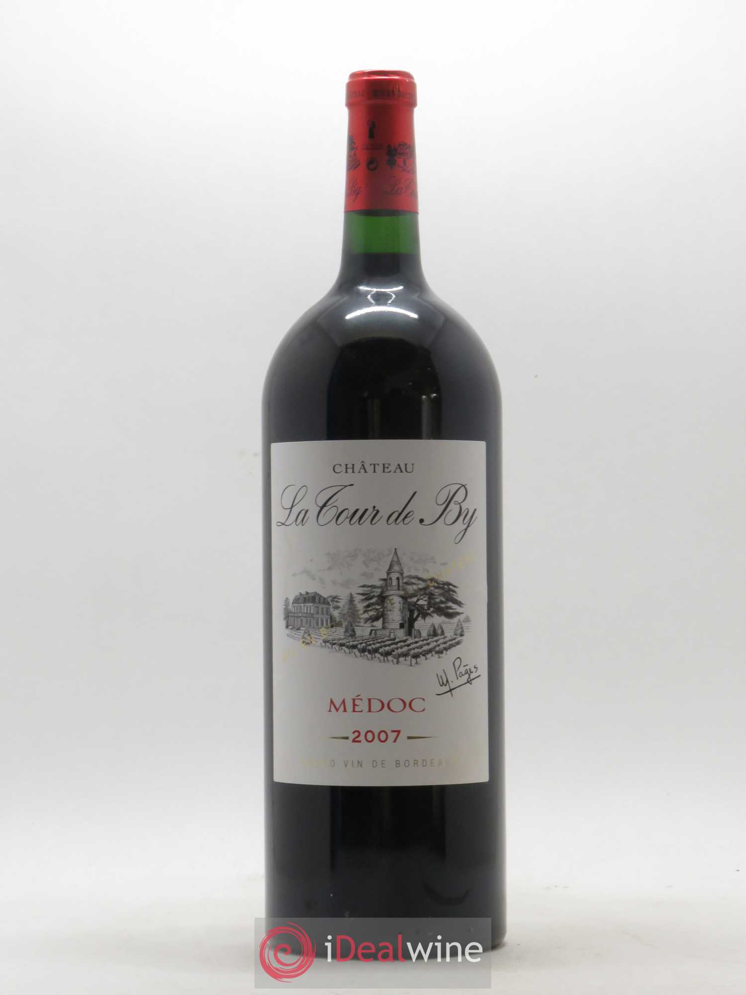 Château La Tour de By Cru Bourgeois 2007 - Lot de 1 magnum - 0