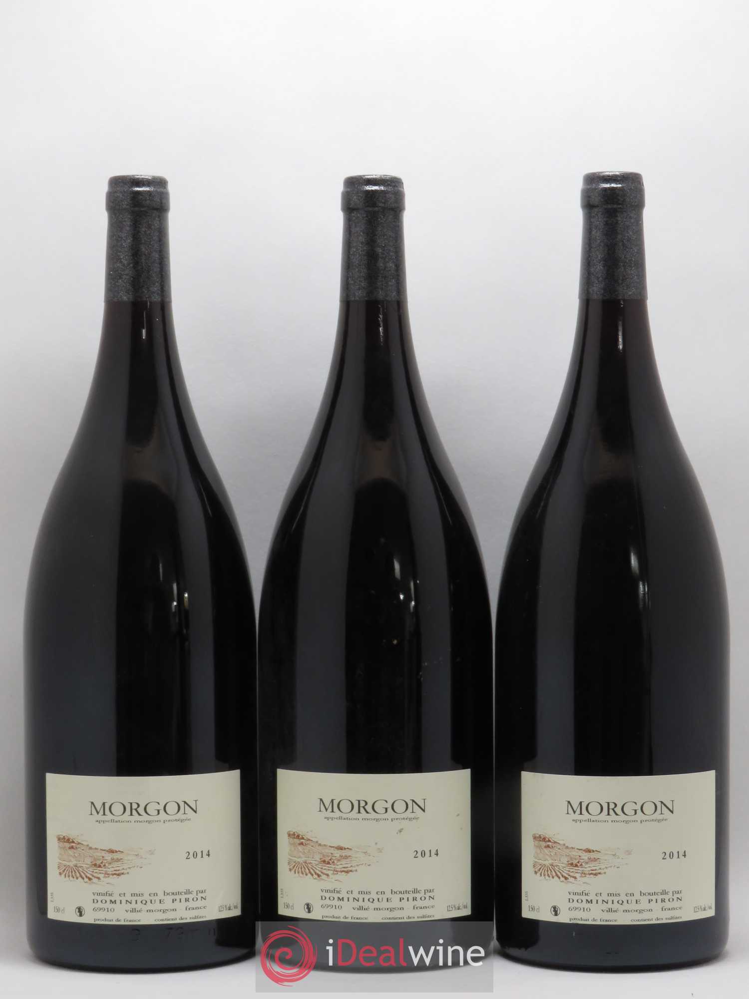 Morgon Dominique Piron 2014 - Lot de 3 magnums - 0