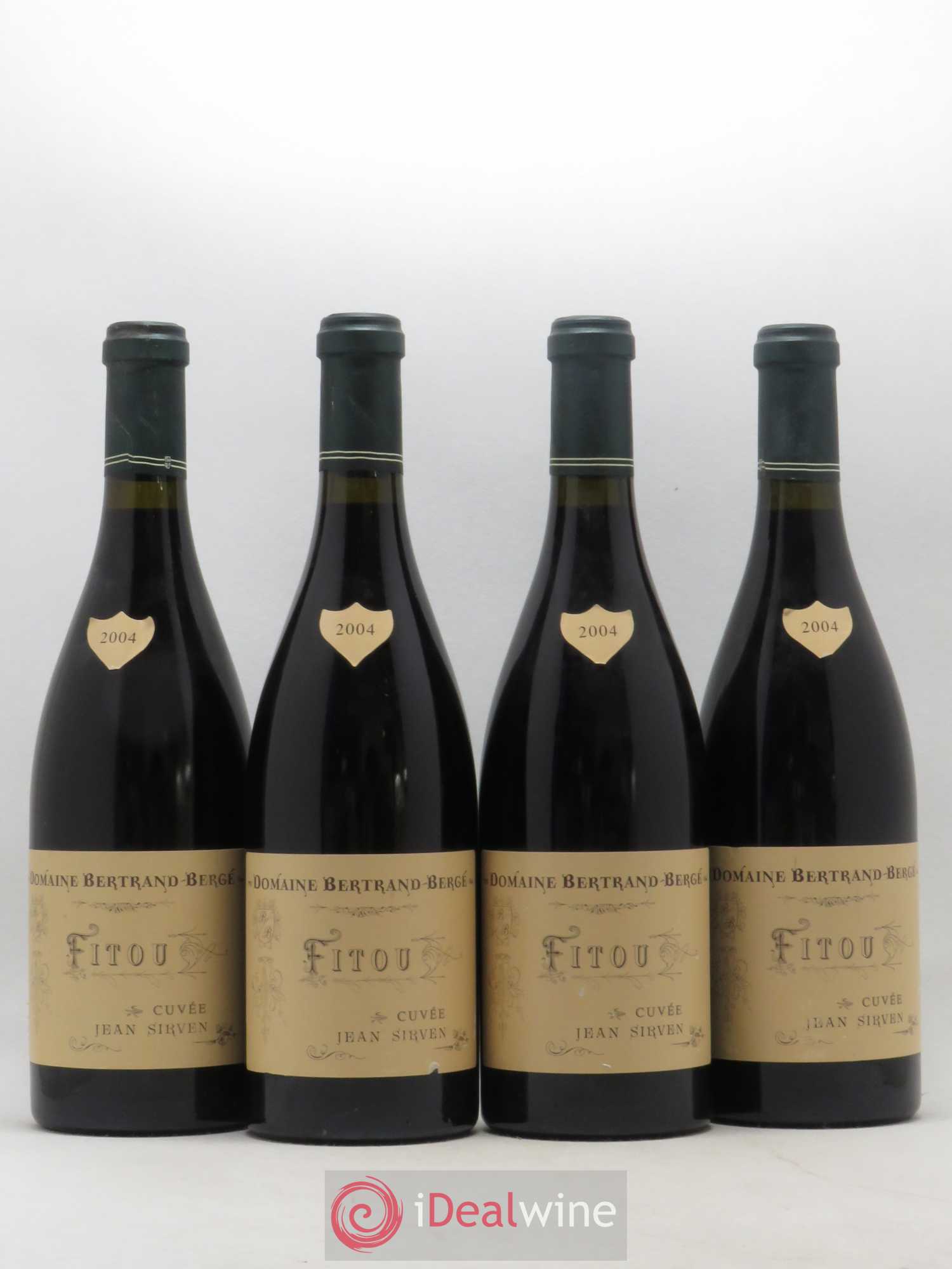 Fitou Cuvée Jean Sirven Bertrand Berge 2004 - Posten von 4 Flaschen - 0