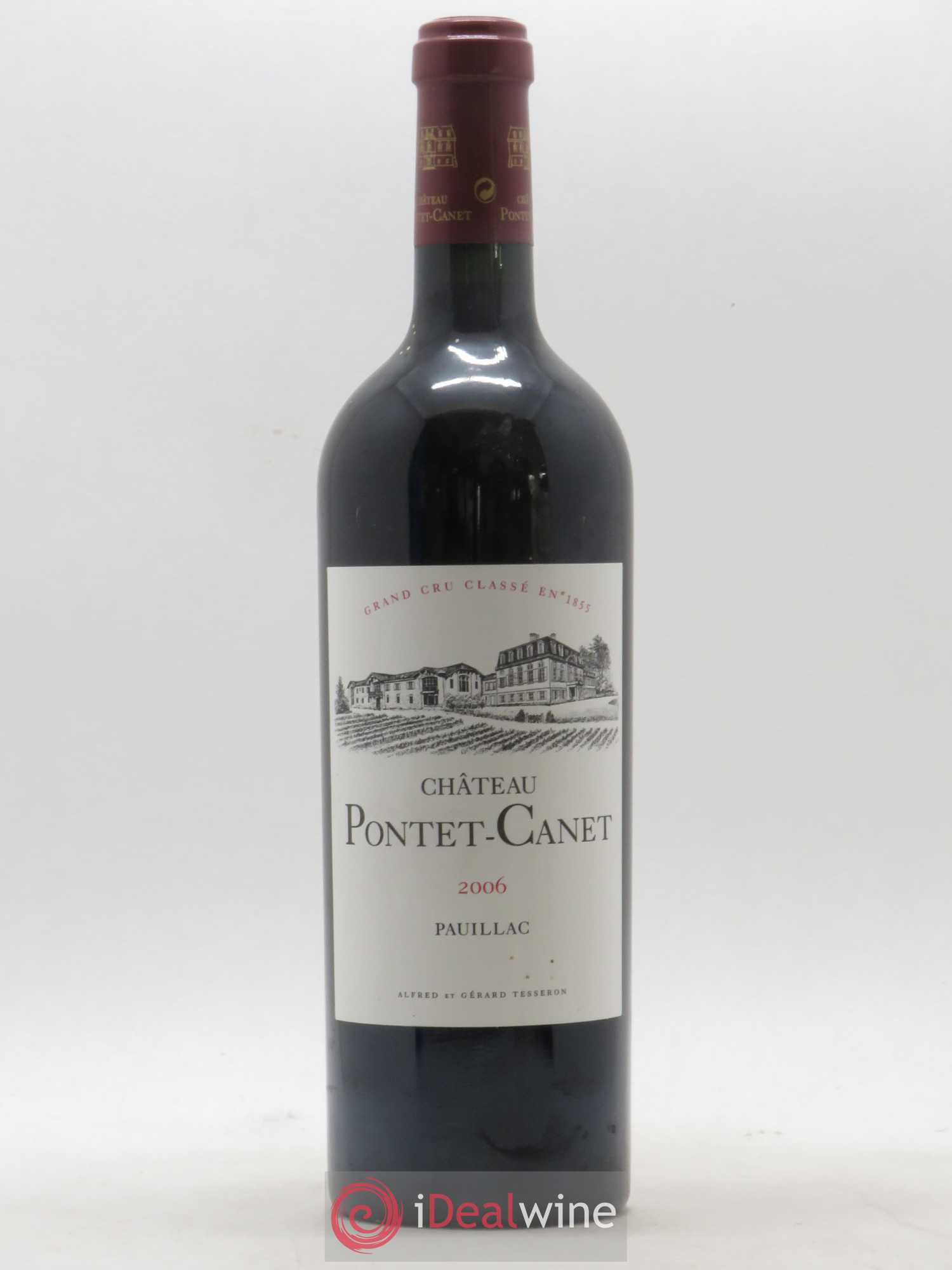 Château Pontet Canet 5ème Grand Cru Classé 2006 - Lot de 1 bouteille - 0