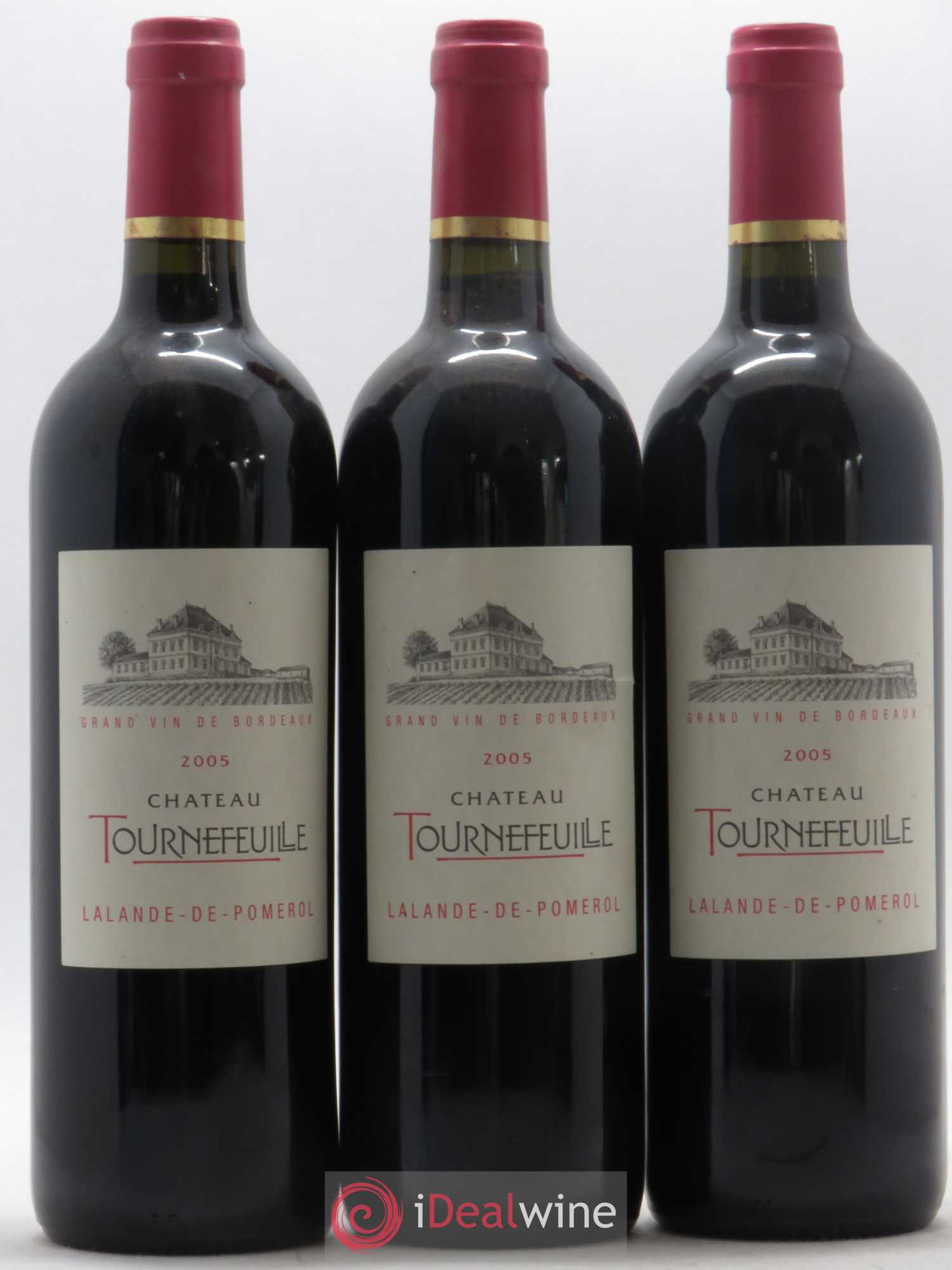 Château Tournefeuille 2005 - Lot de 3 bouteilles - 0