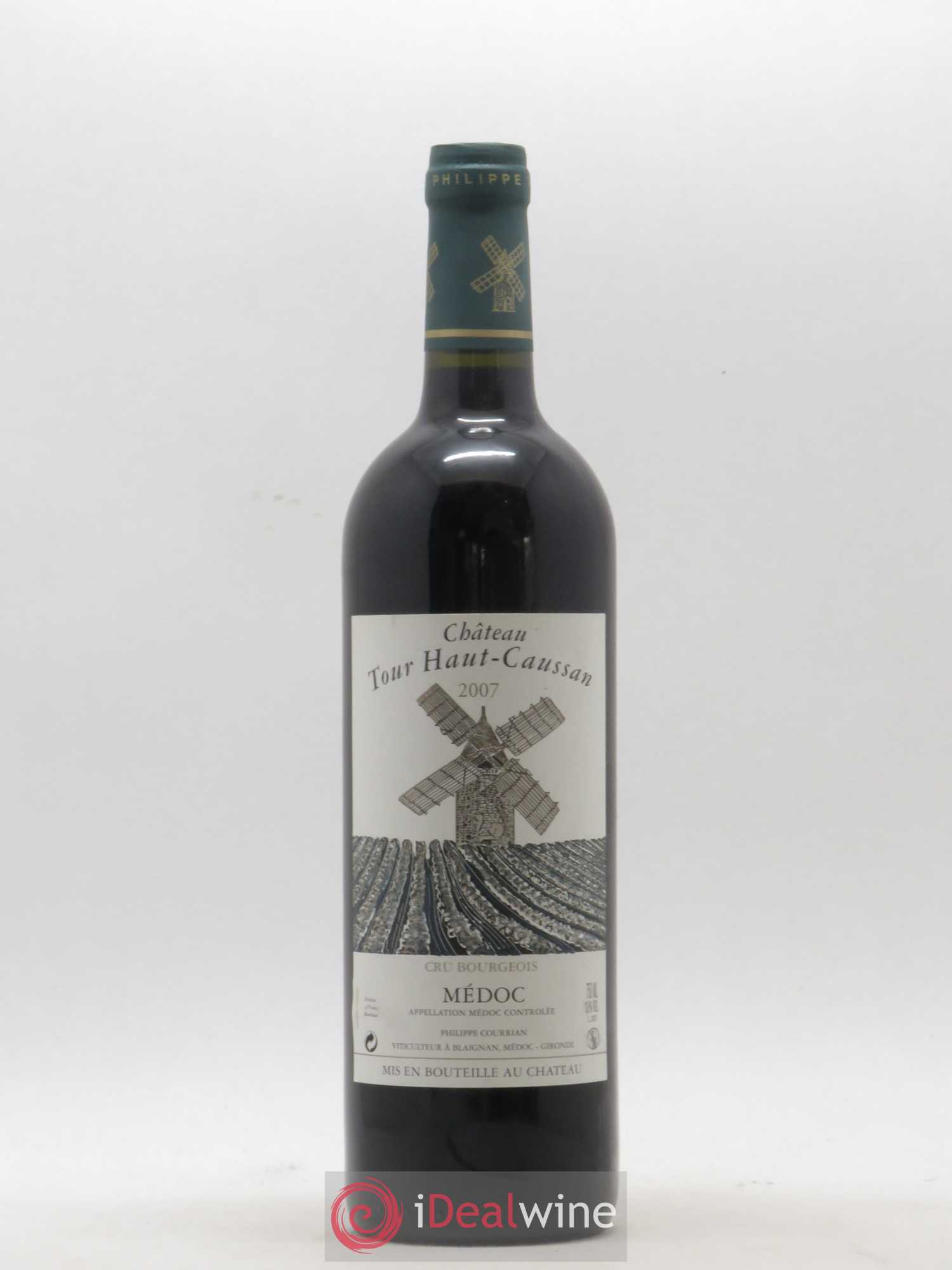 Château Tour Haut-Caussan Cru Bourgeois 2007 - Lot de 1 bouteille - 0