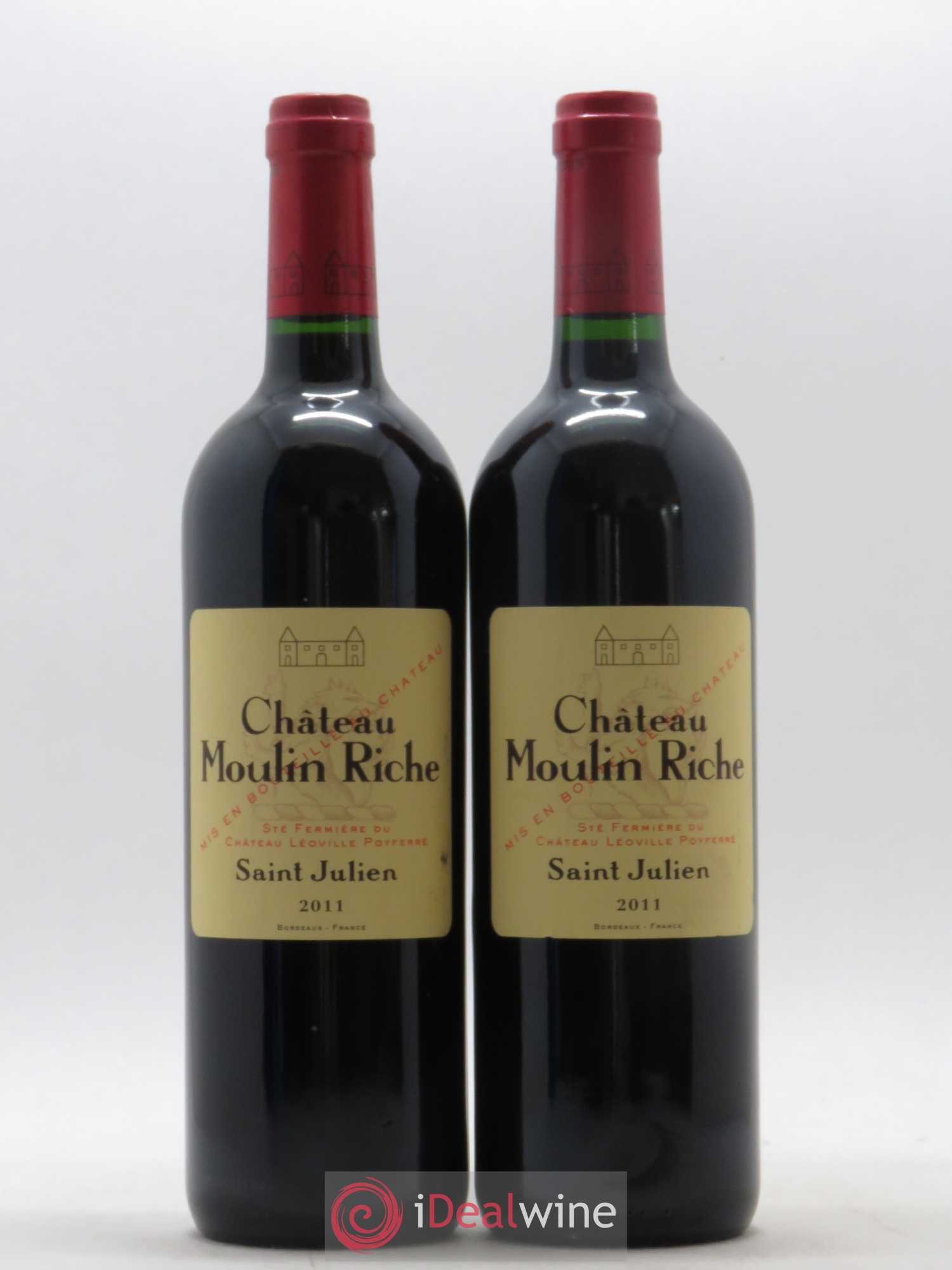 Château Moulin Riche 2011 - Posten von 2 Flaschen - 0
