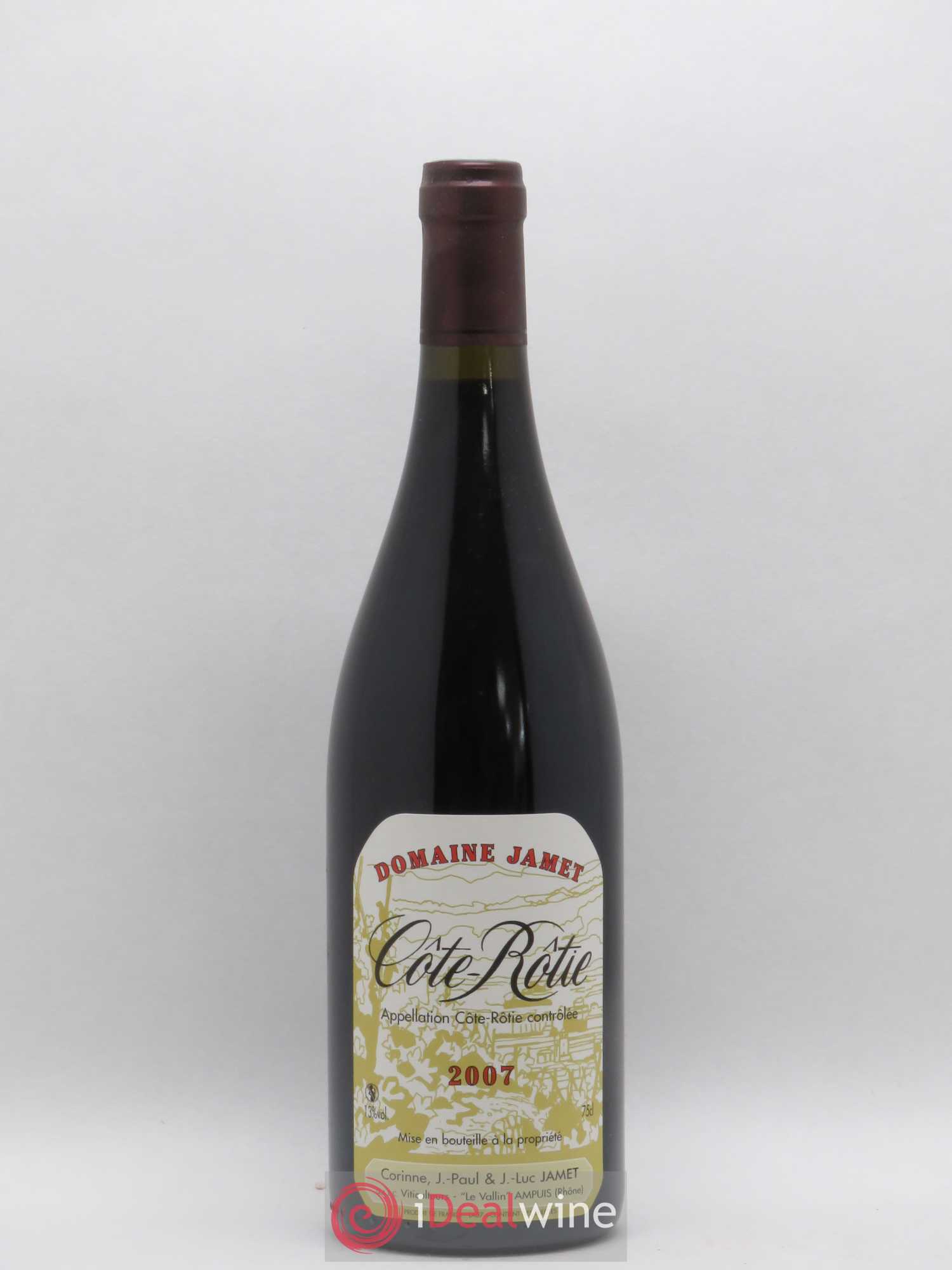 Côte-Rôtie Jamet (Domaine) 2007 - Lot de 1 bouteille - 0
