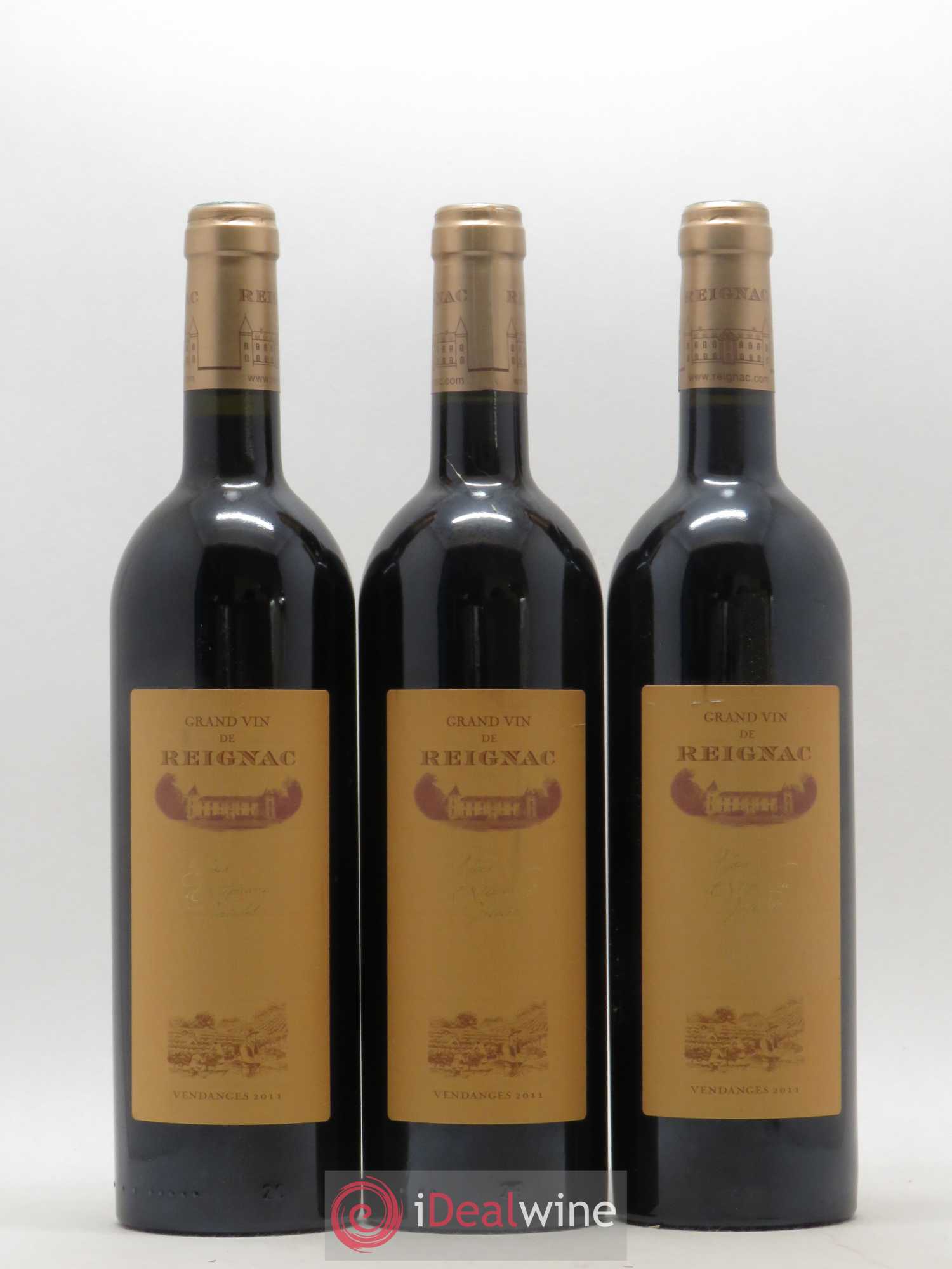 Grand vin de Reignac 2011 - Lot de 6 bouteilles - 2