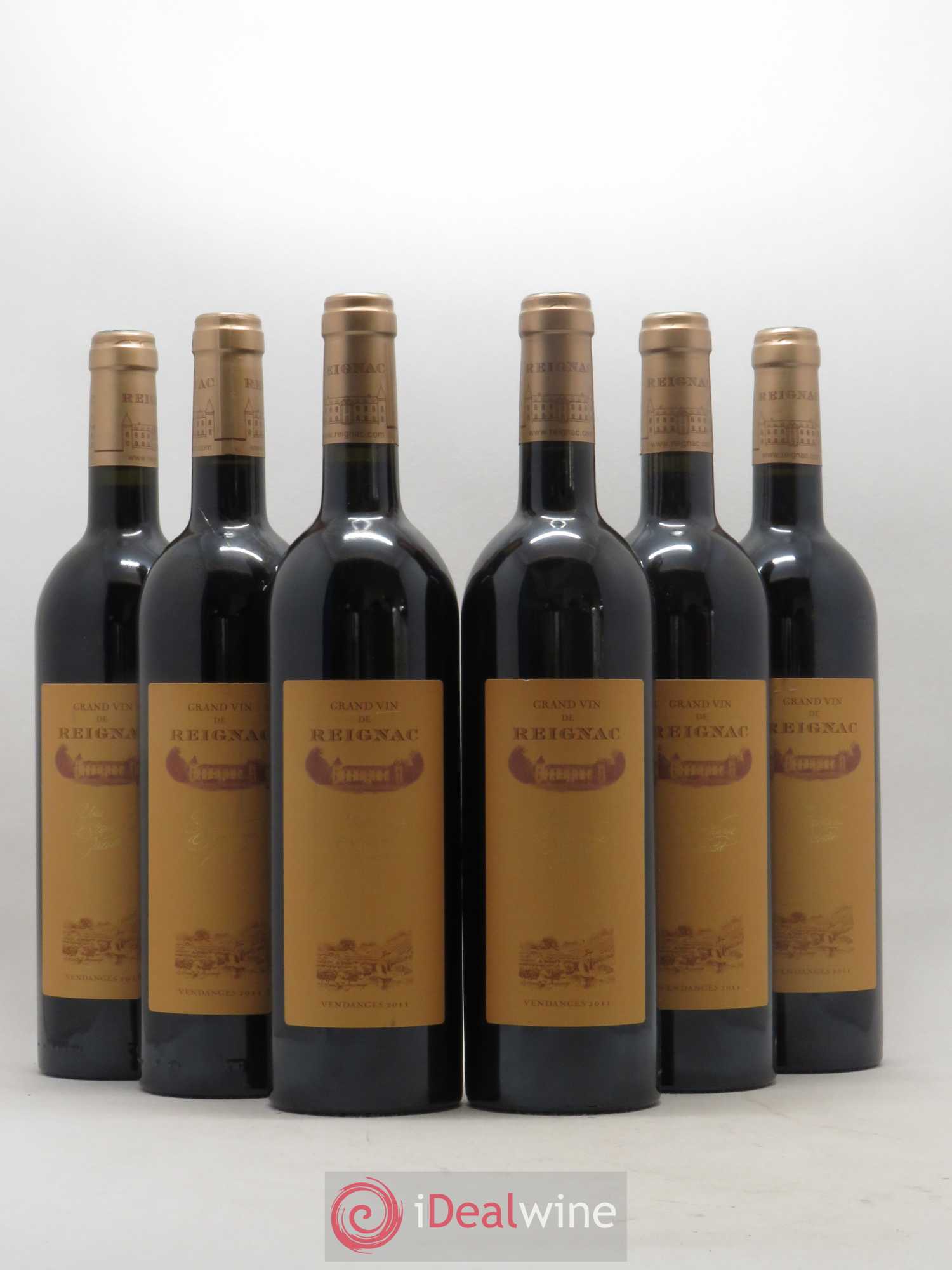 Grand vin de Reignac 2011 - Lot de 6 bouteilles - 0