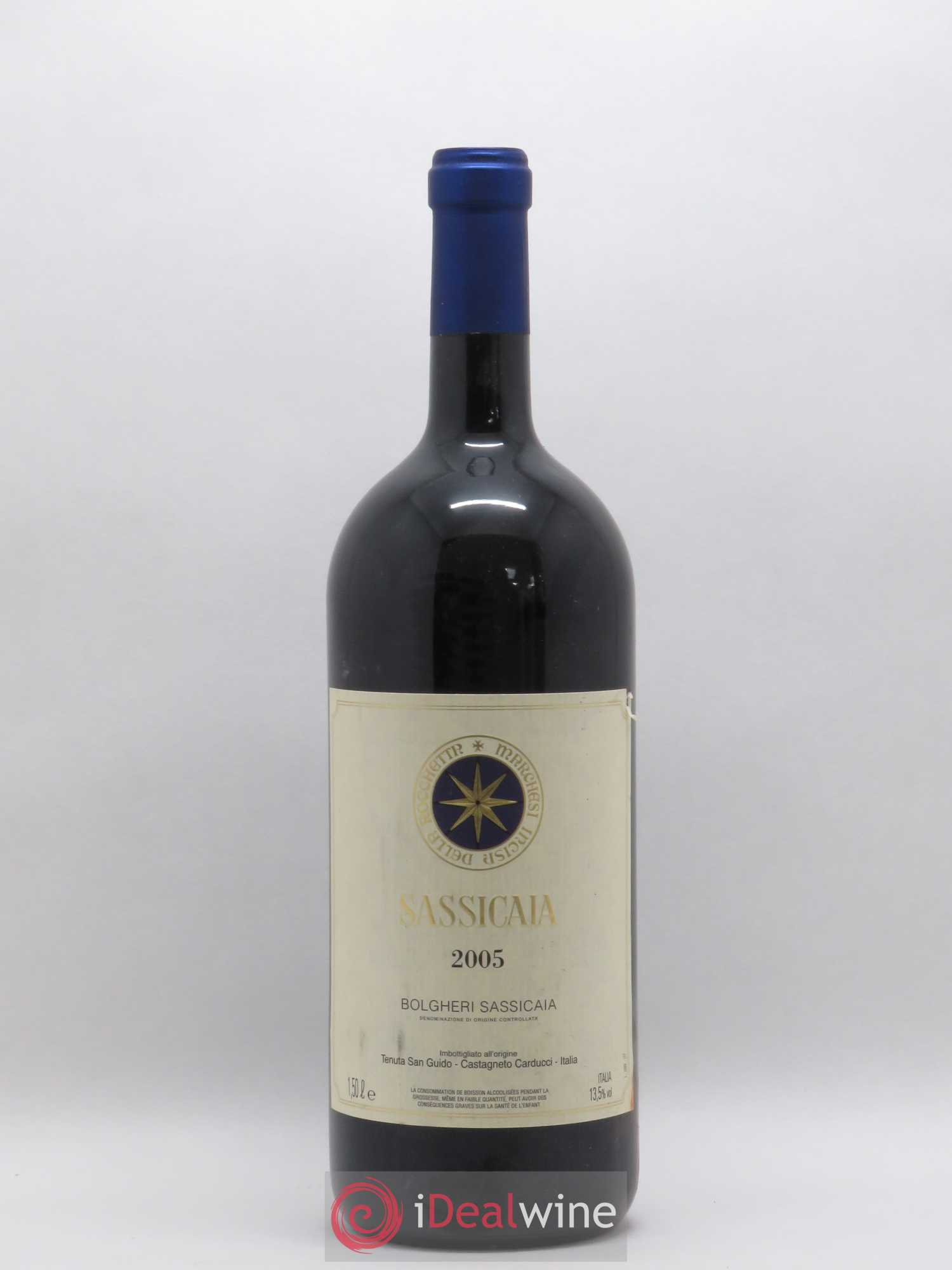 Bolgheri DOC Sassicaia Tenuta San Guido 2005 - Lot de 1 magnum - 0