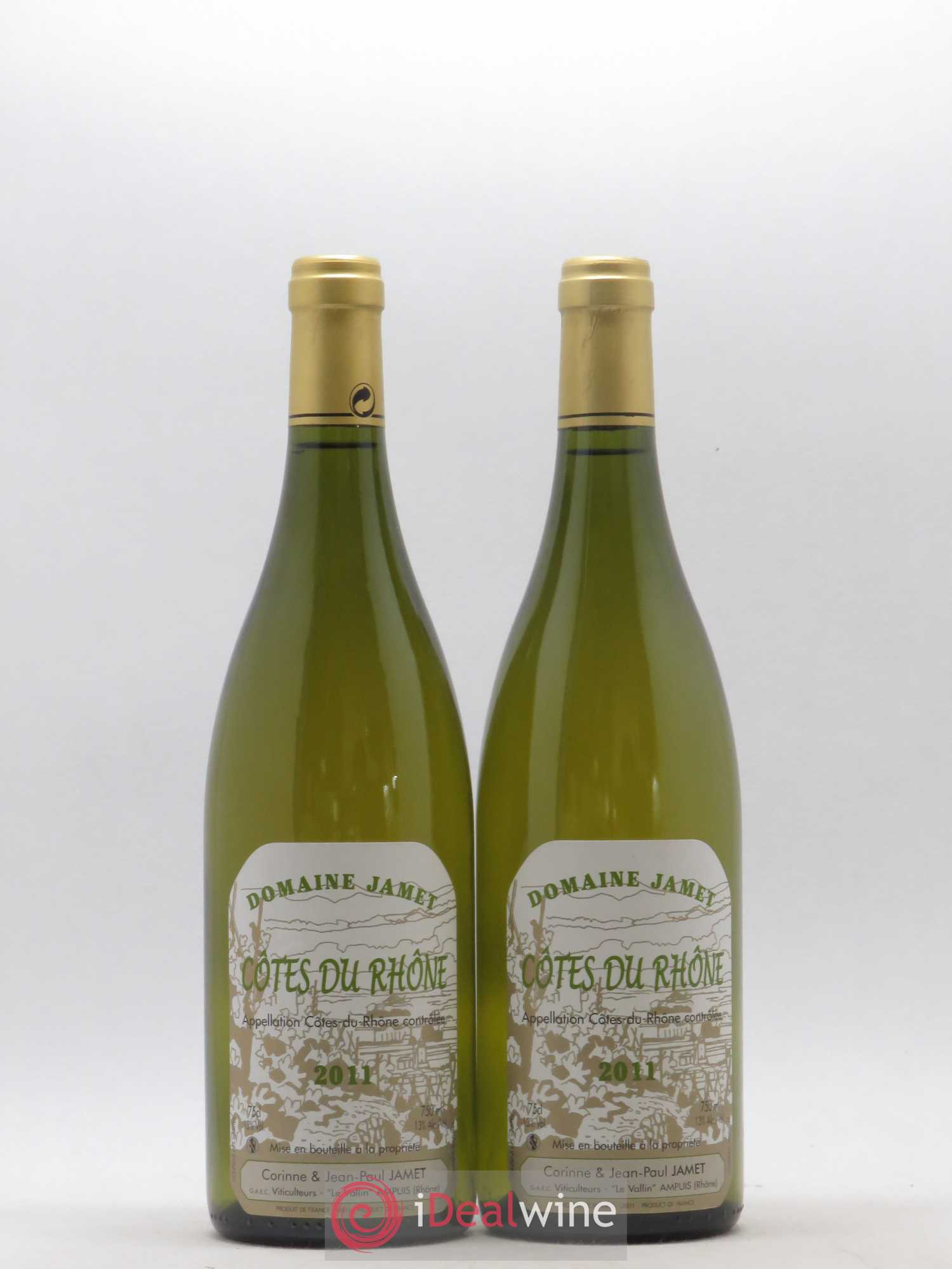Côtes-du-Rhône Jamet (Domaine) 2011 - Lot de 2 bouteilles - 0