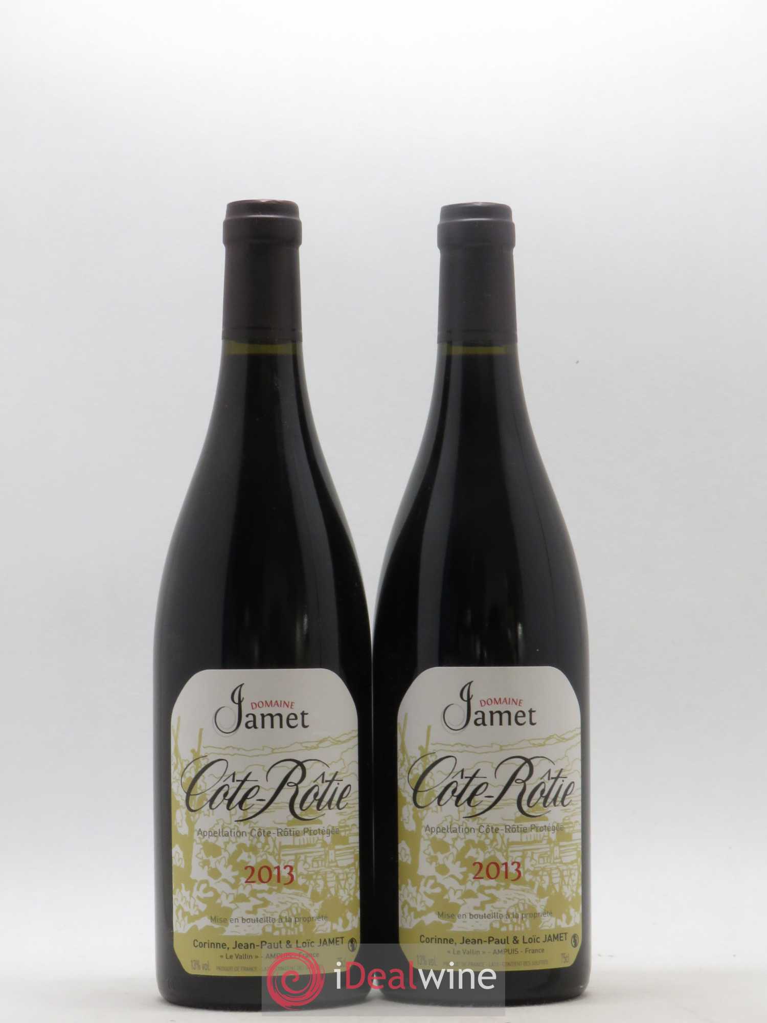 Côte-Rôtie Jamet (Domaine) 2013 - Lot de 2 bouteilles - 0