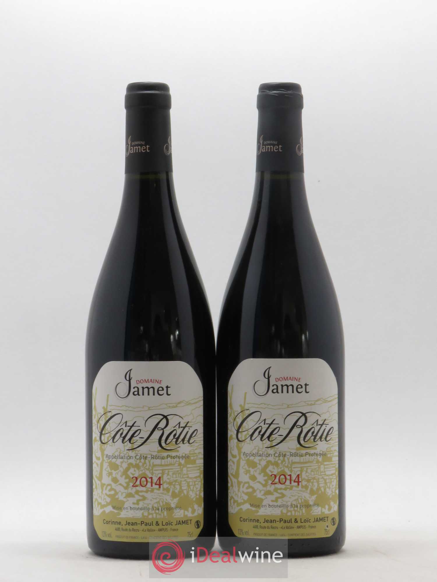 Côte-Rôtie Jamet (Domaine) 2014 - Lot de 2 bouteilles - 0