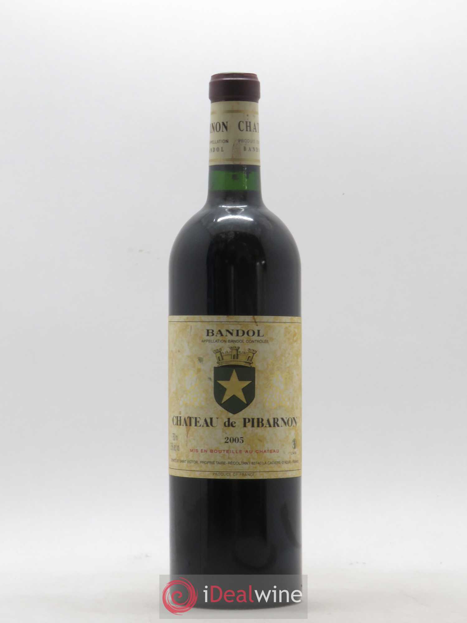 Bandol Château de Pibarnon Comte de Saint-Victor 2005 - Lot de 1 bouteille - 0