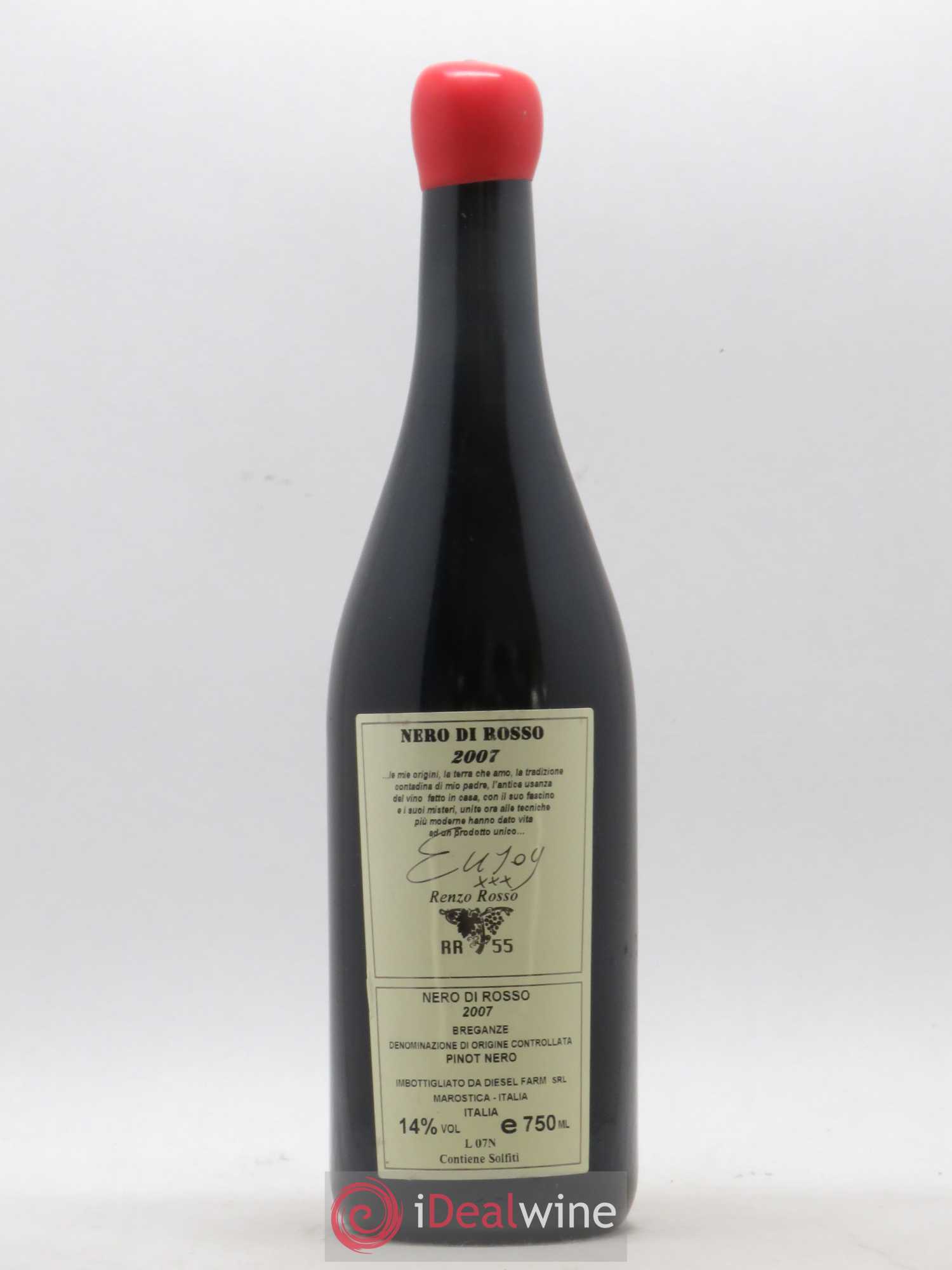 Italie Pinot Nero Domaine Diesel Farm 2007 - Posten von 1 Flasche - 1