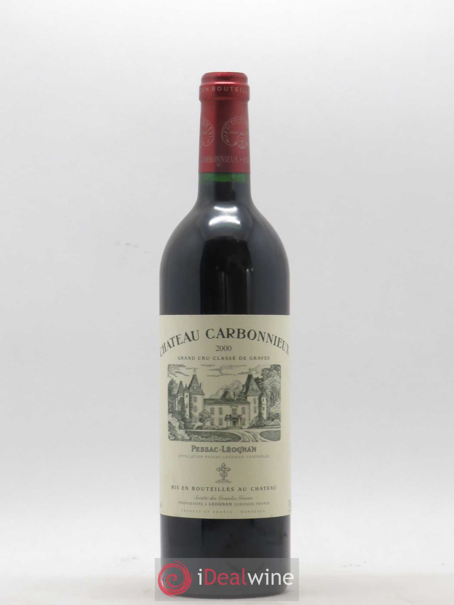 Château Carbonnieux Cru Classé de Graves 2000 - Lot de 1 bouteille - 0