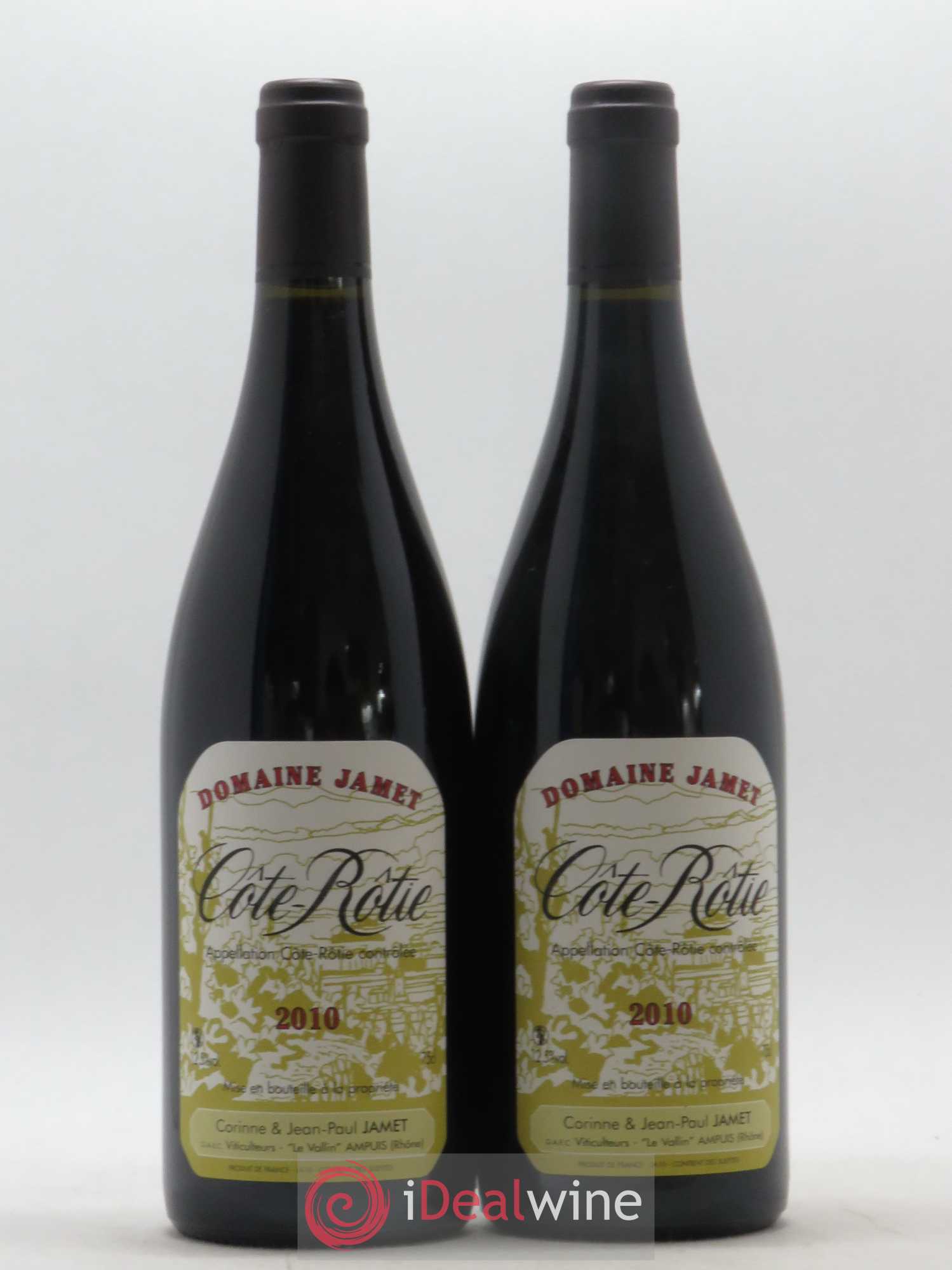Côte-Rôtie Jamet (Domaine) 2010 - Lot de 2 bouteilles - 0