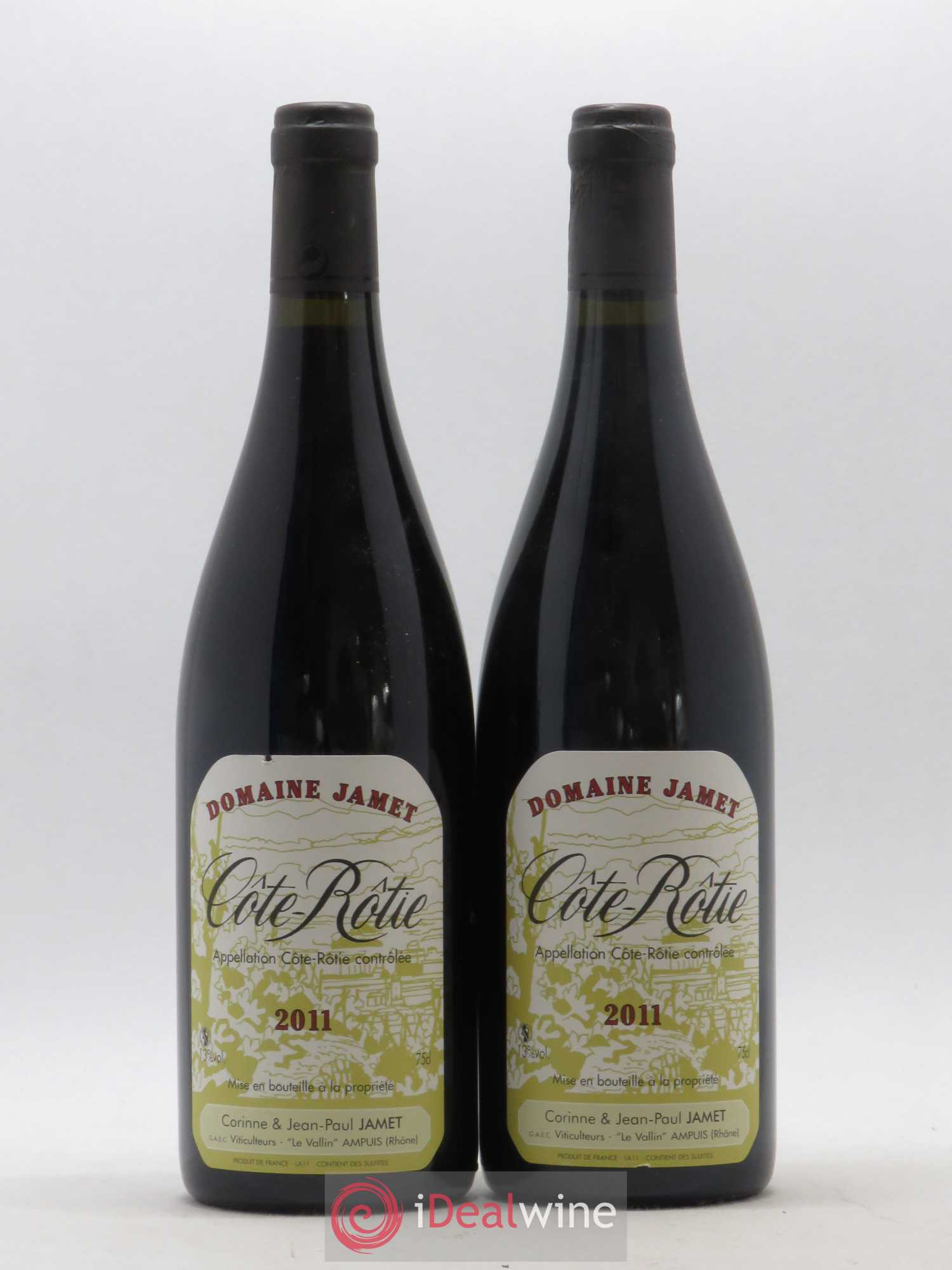 Côte-Rôtie Jamet (Domaine) 2011 - Lot de 2 bouteilles - 0