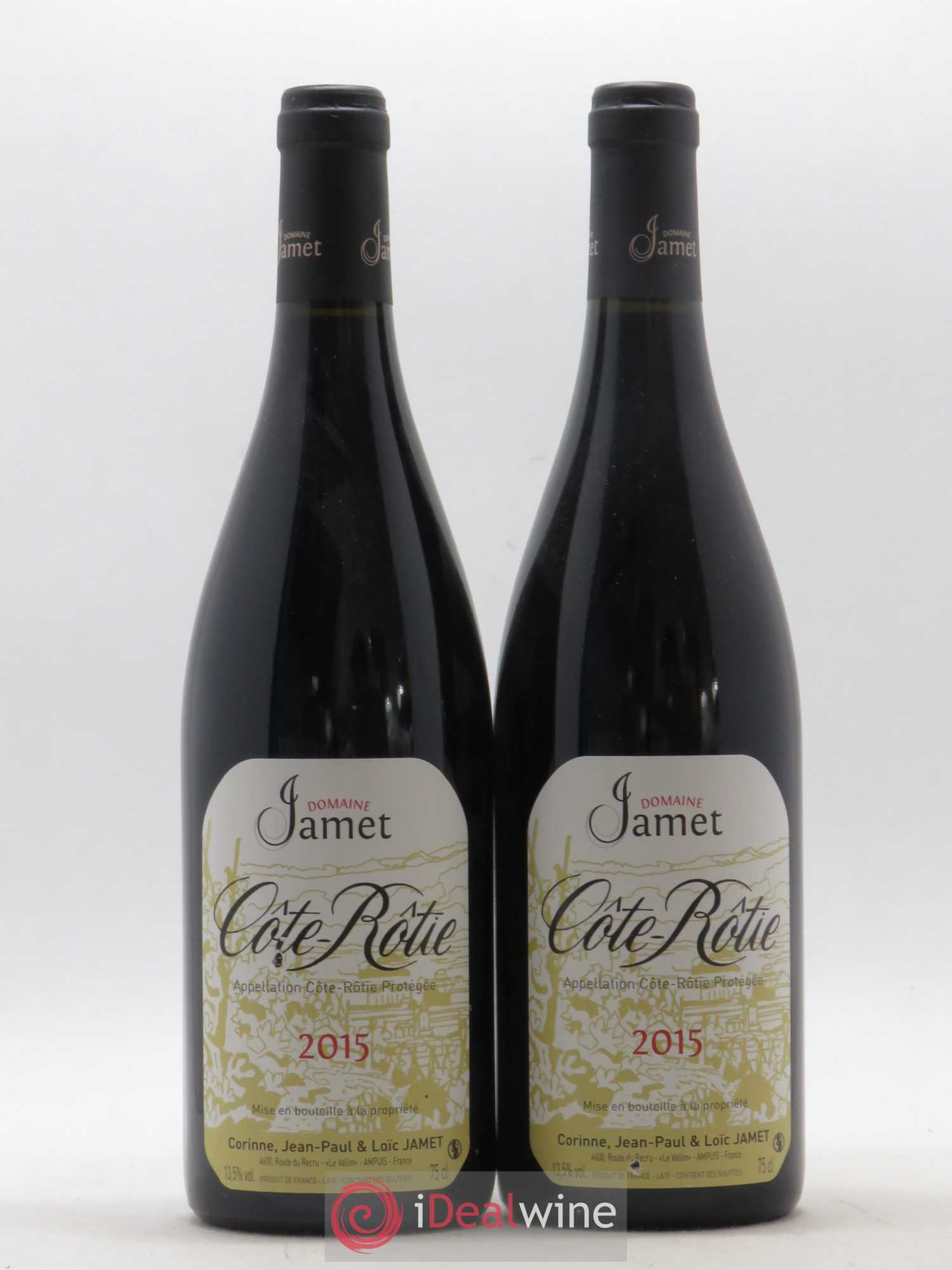 Côte-Rôtie Jamet (Domaine) 2015 - Lot de 2 bouteilles - 0