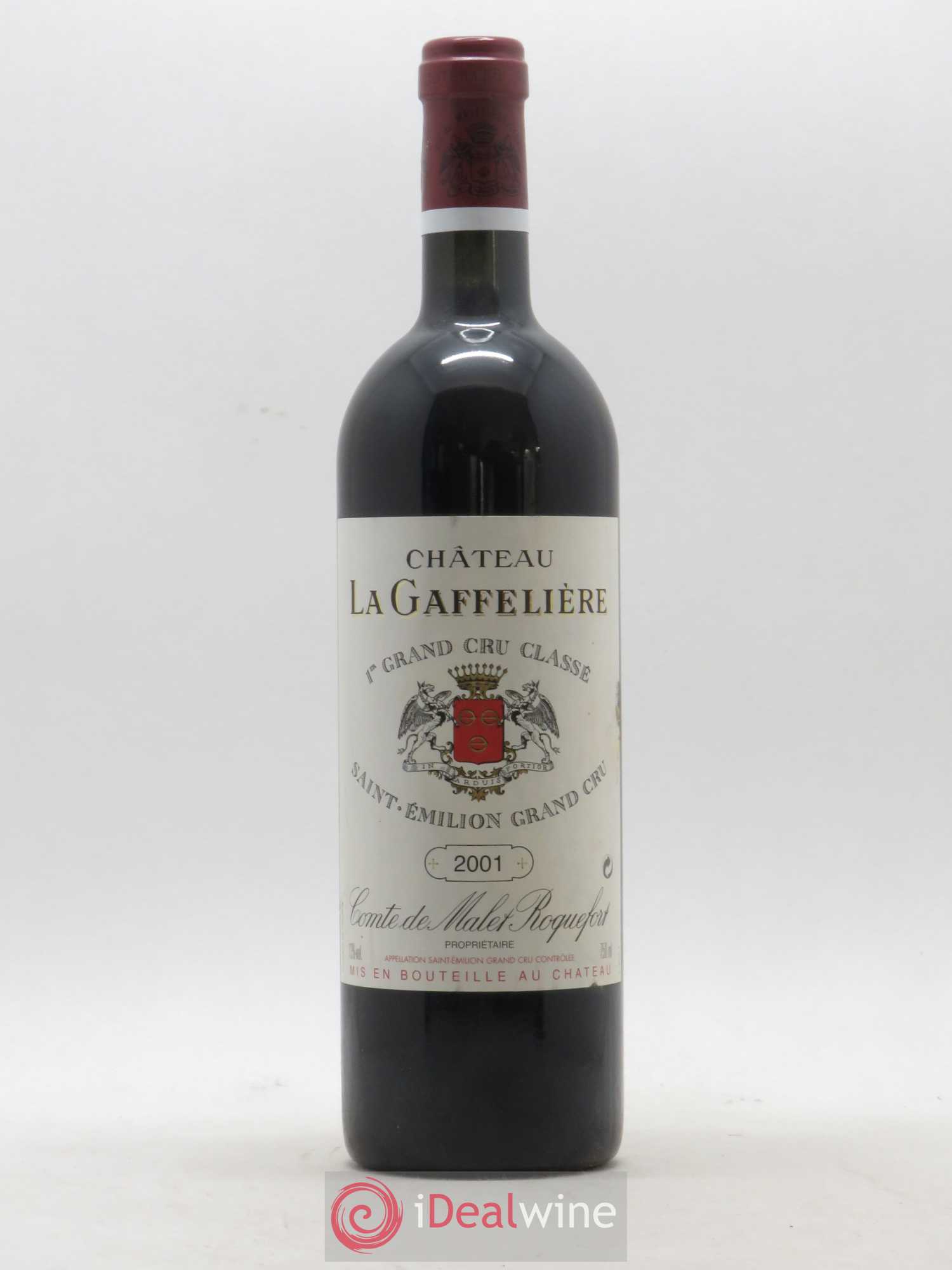 Château la Gaffelière 1er Grand Cru Classé B 2001 - Lot de 1 bouteille - 0