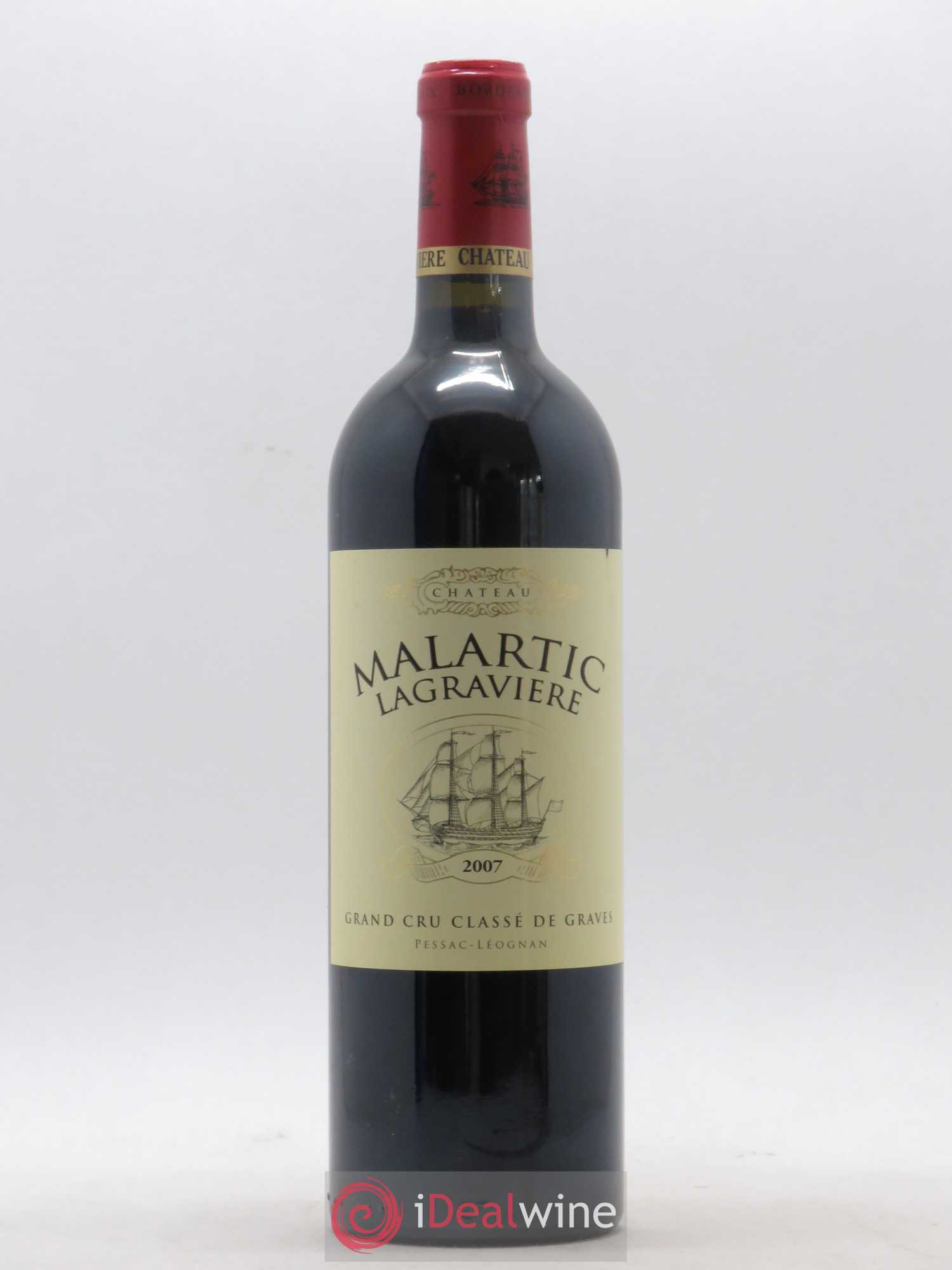 Château Malartic-Lagravière Cru Classé de Graves 2007 - Lot de 1 bouteille - 0