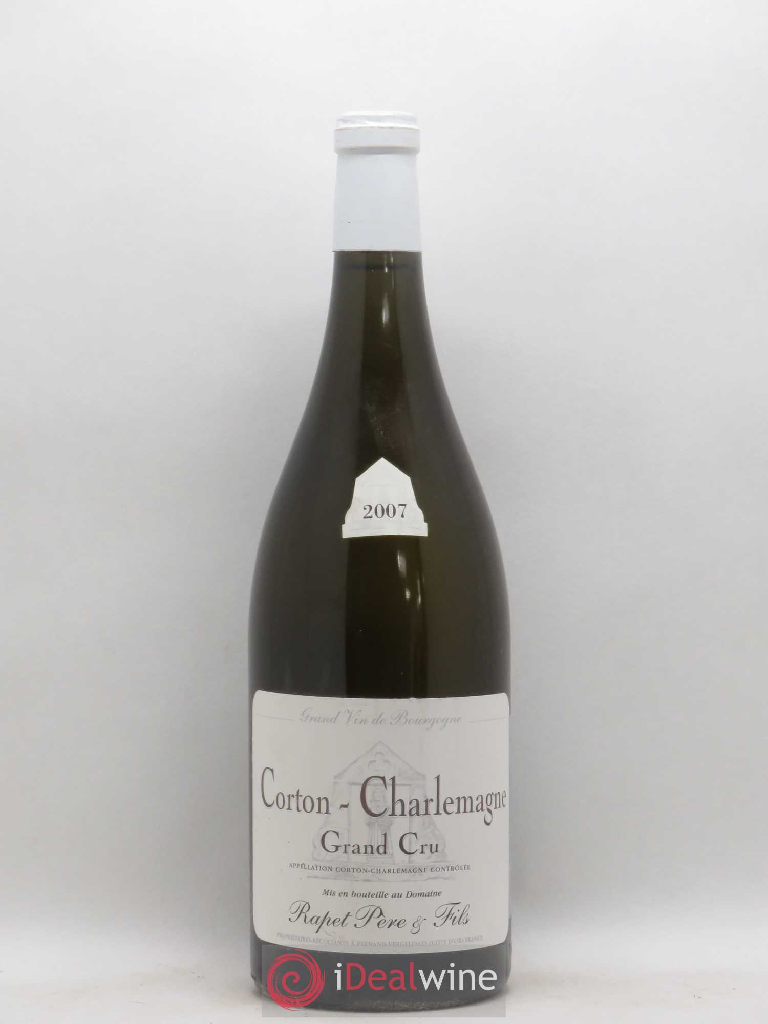 Corton-Charlemagne Grand Cru Rapet Père & Fils 2007 - Lot de 1 magnum - 0