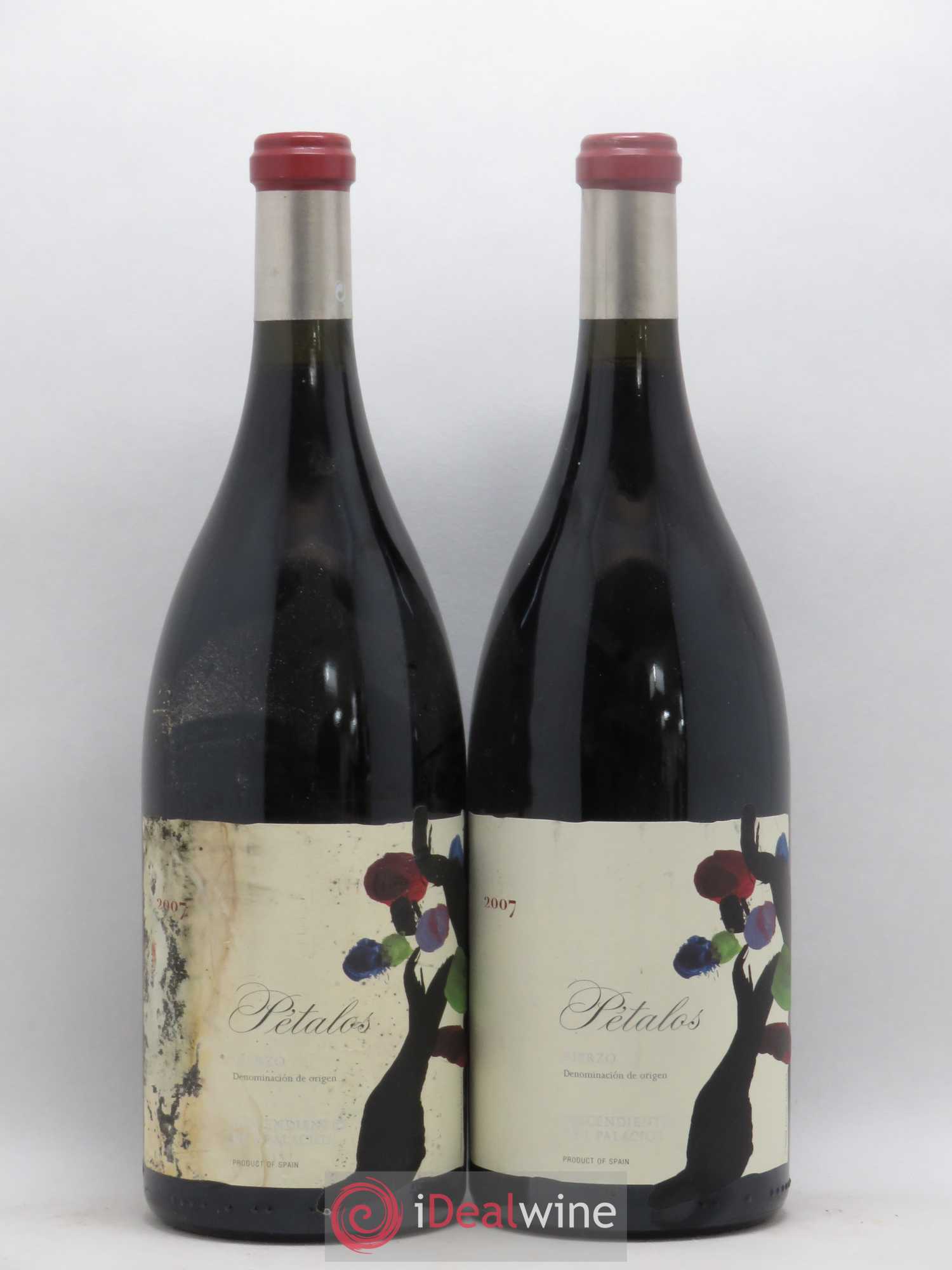 Bierzo DO Descendientes de J. Palacios Petalos 2007 - Lot de 2 magnums - 0