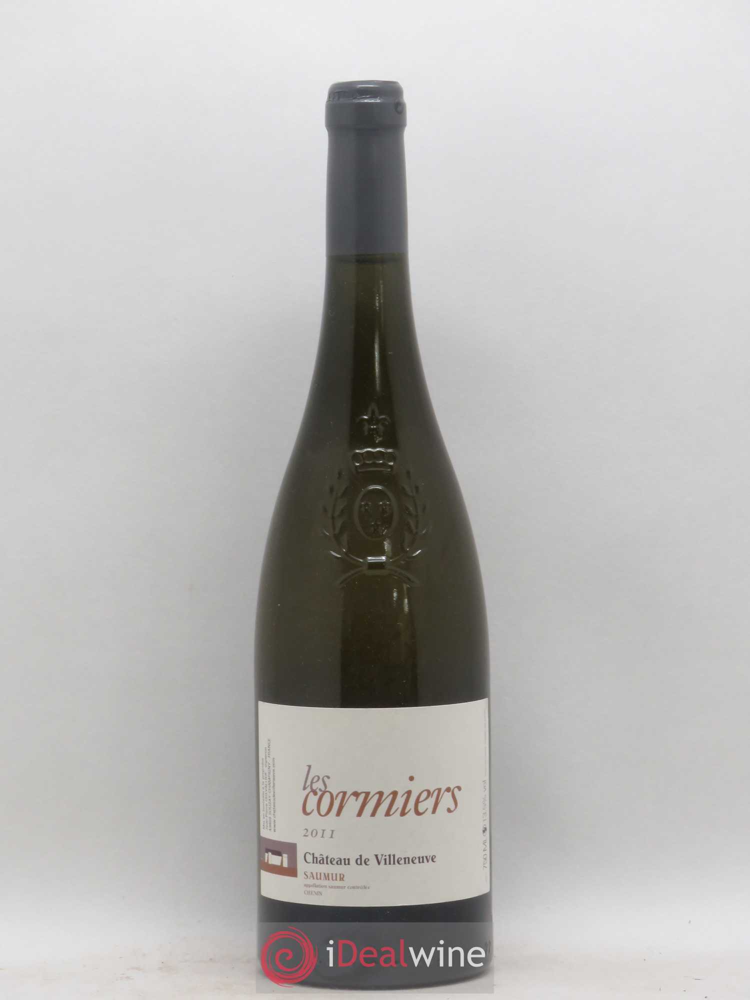 Saumur Les Cormiers Château de Villeneuve 2011 - Lot de 1 bouteille - 0