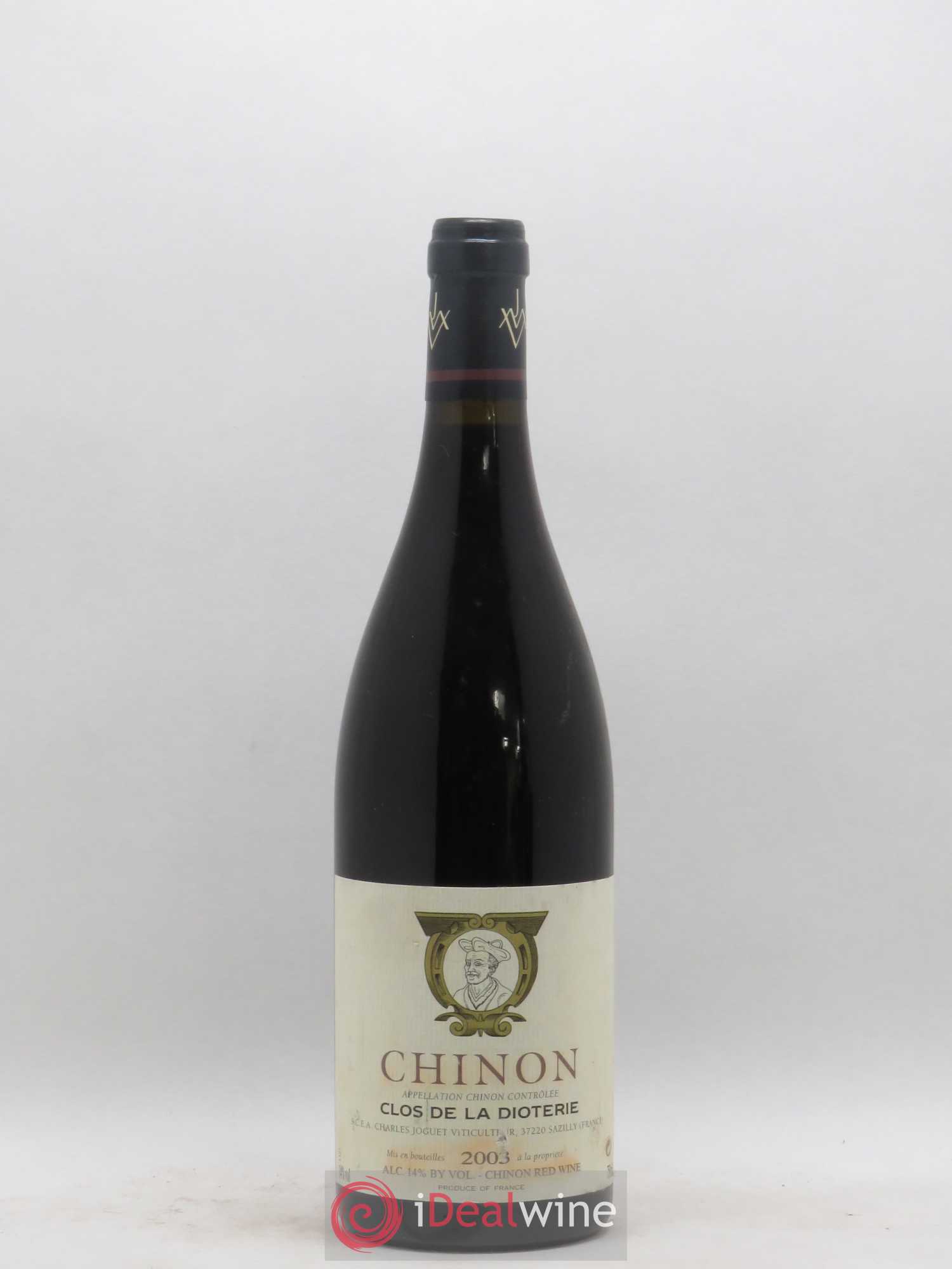 Chinon Clos de La Dioterie Charles Joguet 2003 - Lot de 1 bouteille - 0