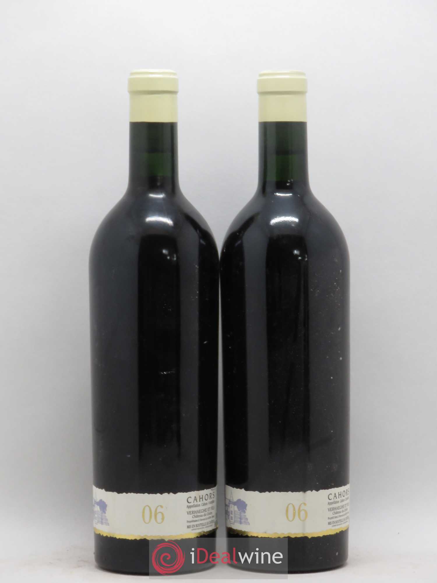 Cahors Château du Cèdre GC Pascal et Jean-Marc Verhaeghe 2006 - Lot de 2 bouteilles - 1
