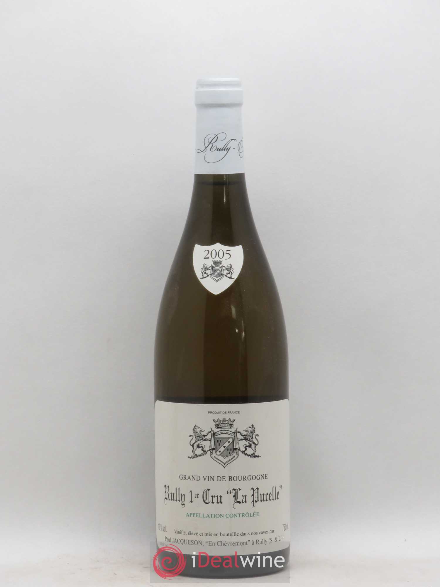 Rully 1er Cru La Pucelle Domaine Jacquesson 2005 - Posten von 1 Flasche - 0