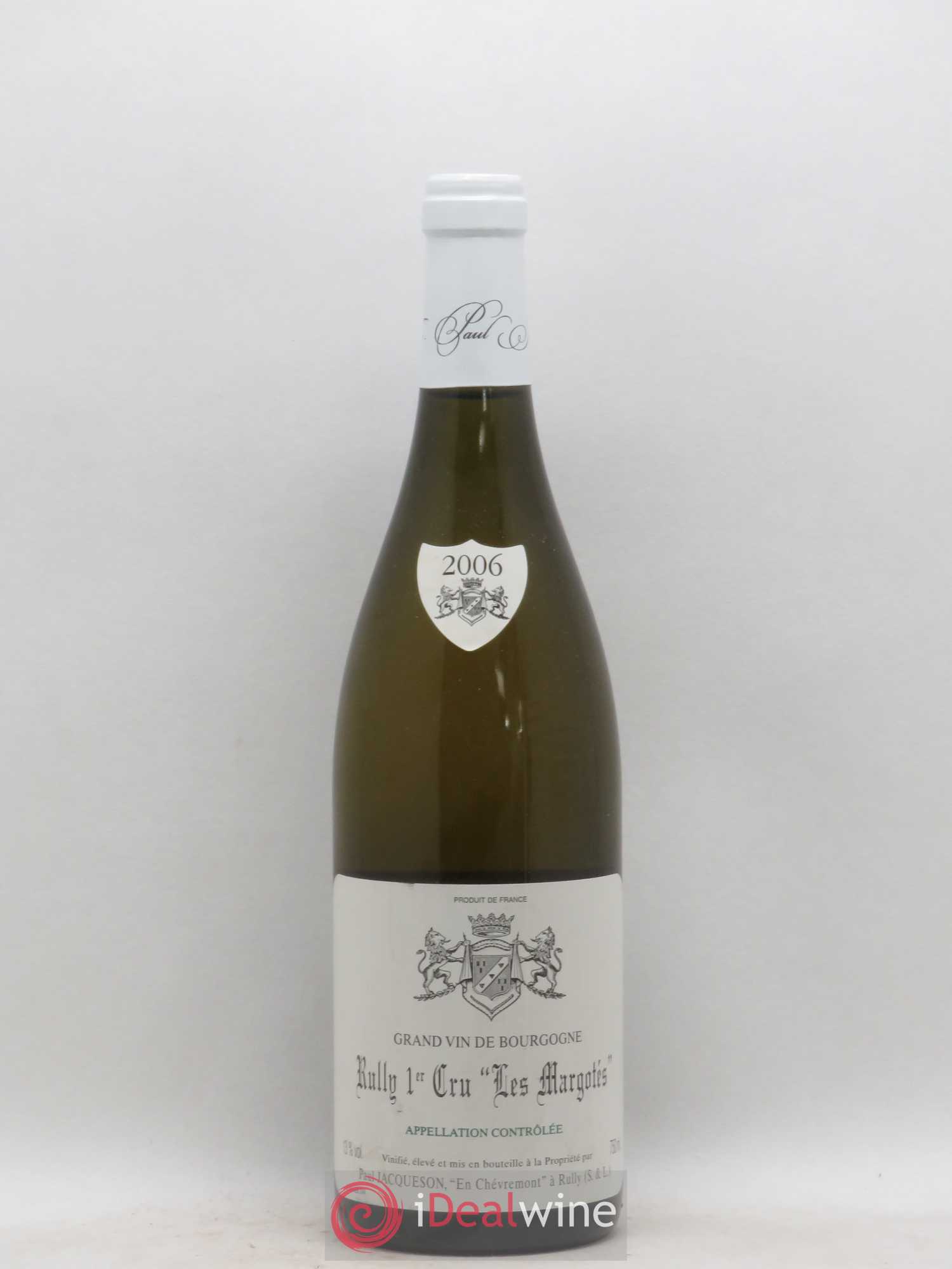 Rully 1er Cru Margotés Domaine Jacquesson 2006 - Posten von 1 Flasche - 0