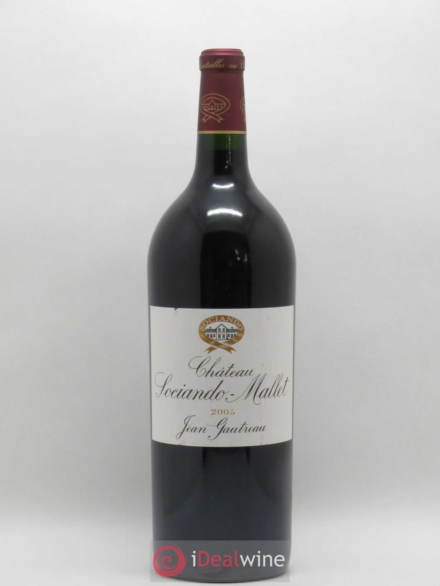 Château Sociando Mallet 2005 - Lot de 1 magnum - 0