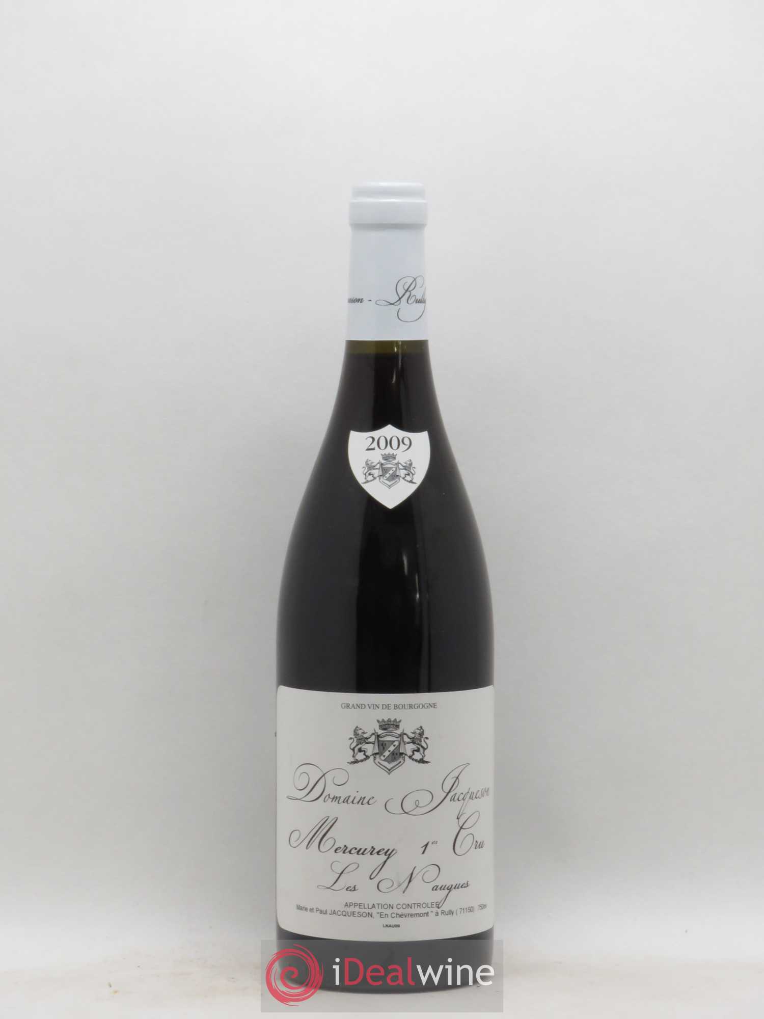 Mercurey 1er Cru Les Naugues Domaine Jacquesson 2009 - Posten von 1 Flasche - 0