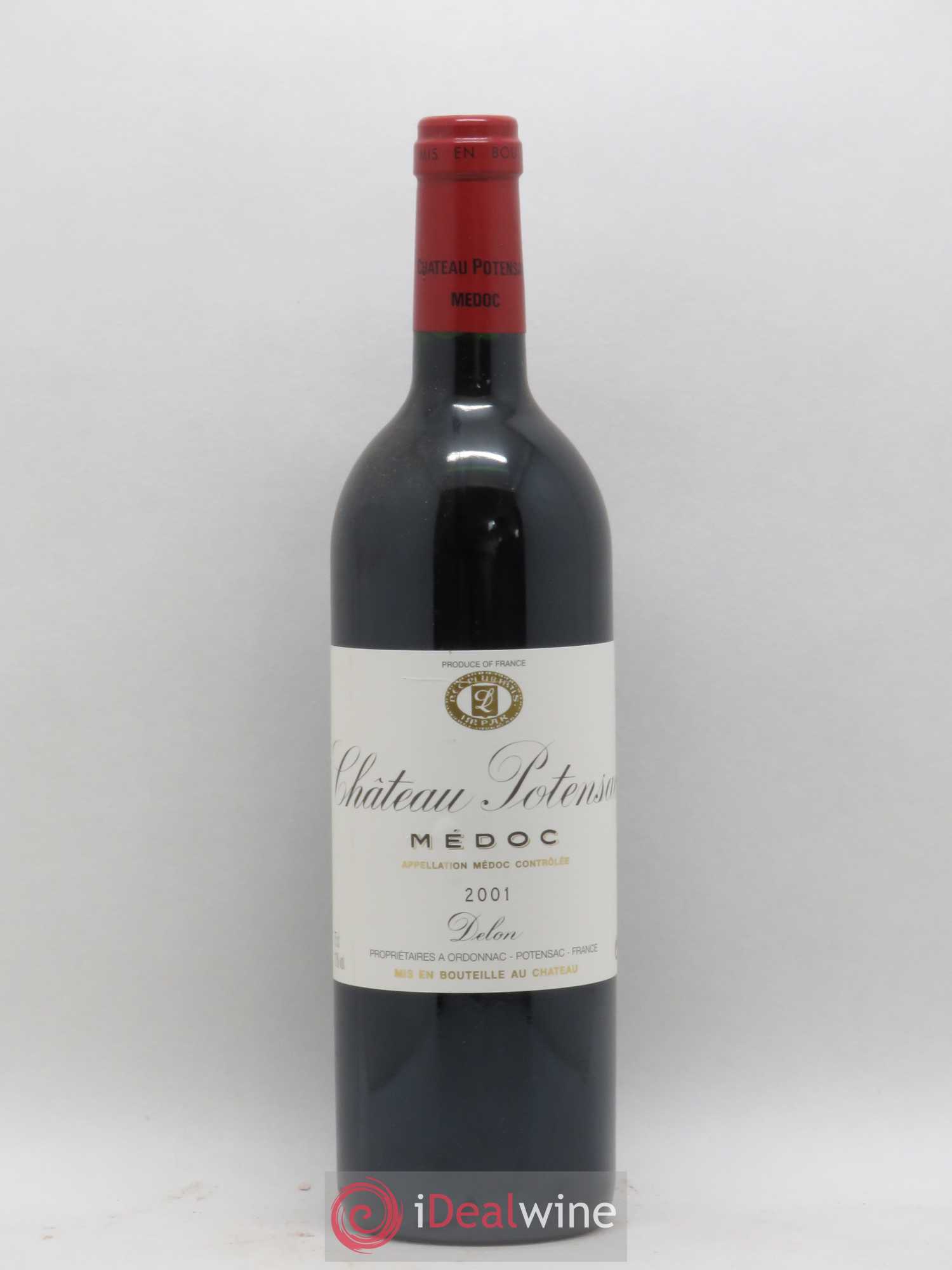 Château Potensac 2001 - Lot de 1 bouteille - 0