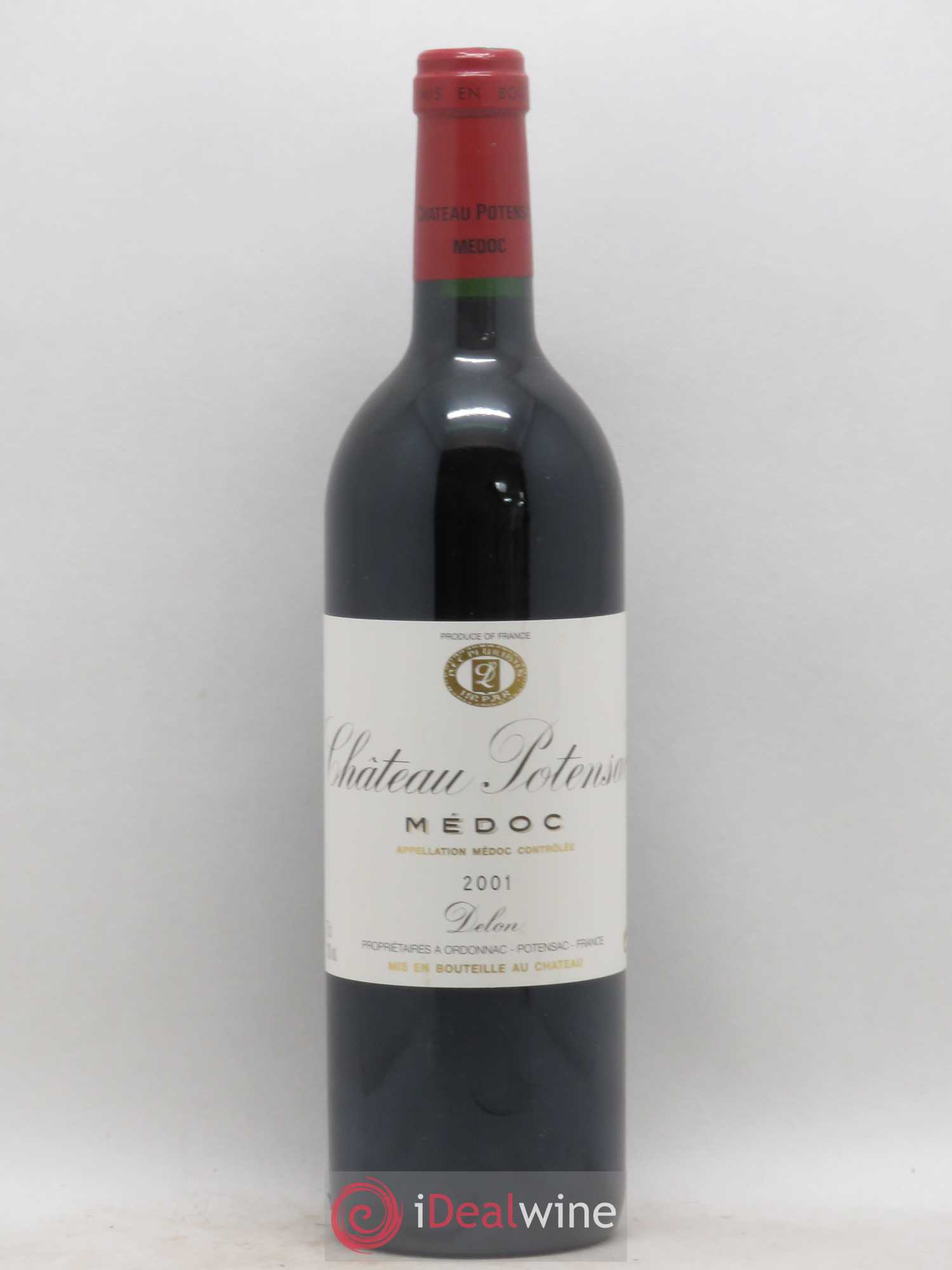 Château Potensac 2001 - Lot de 1 bouteille - 0