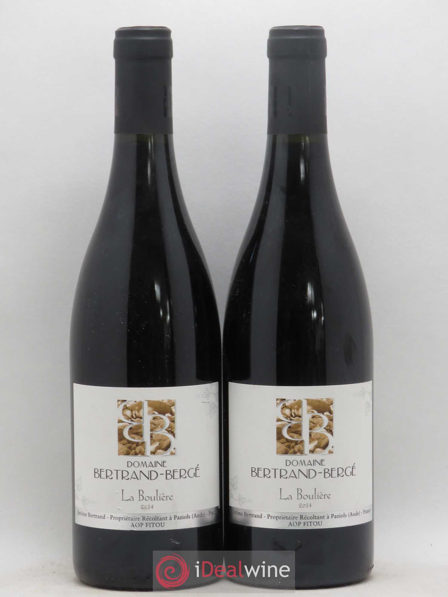 Fitou La Bouilière Bertrand Berge 2014 - Posten von 2 Flaschen - 0