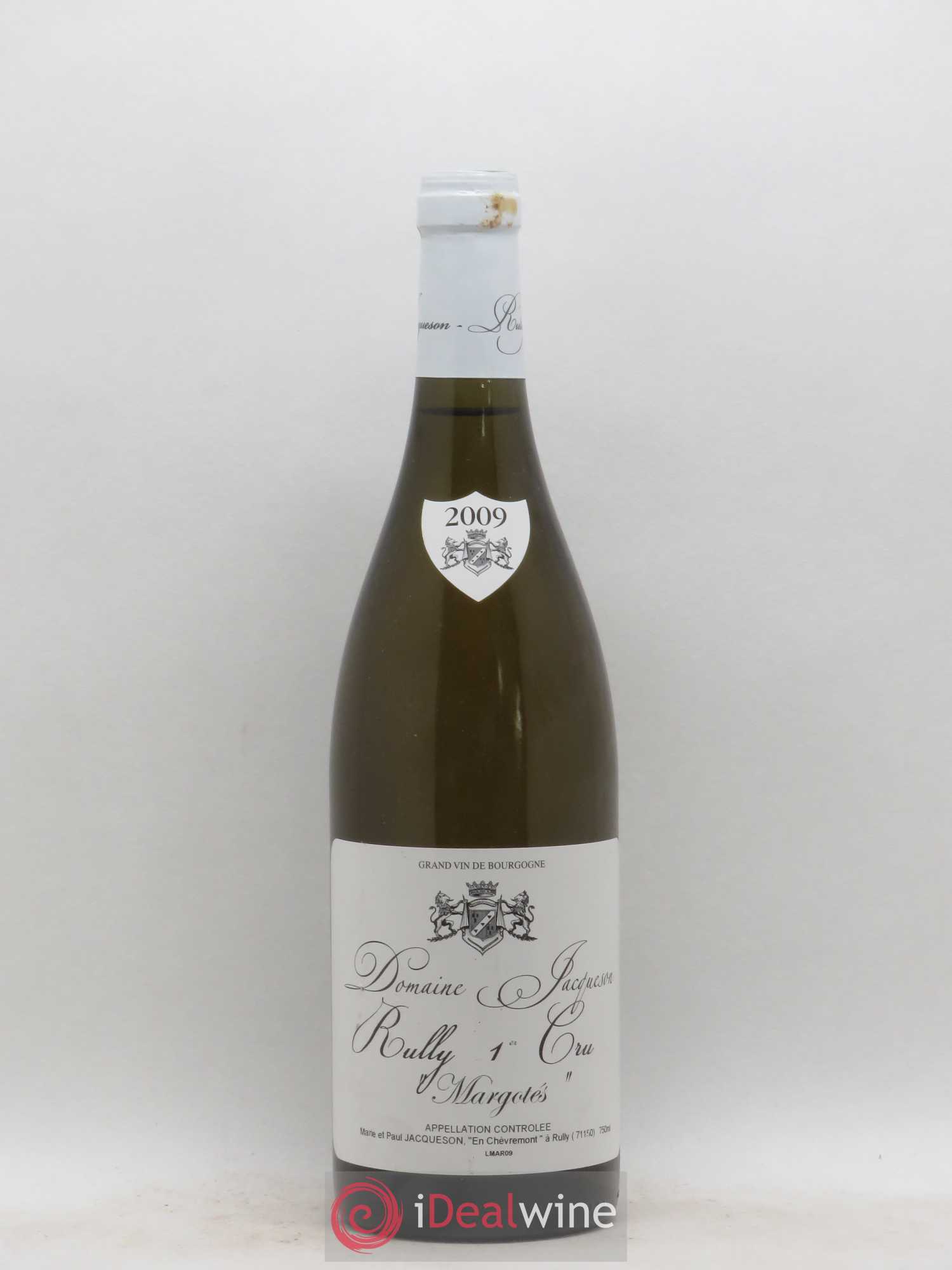 Rully 1er Cru Margotés Domaine Jacquesson 2009 - Posten von 1 Flasche - 0