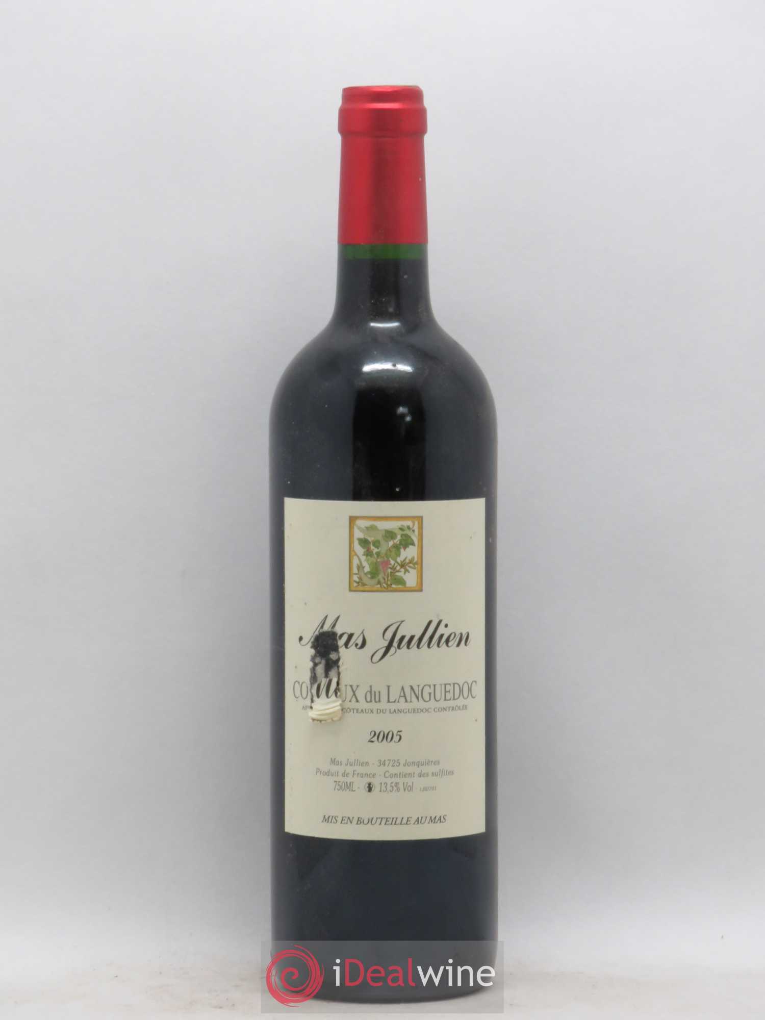 Terrasses du Larzac Mas Jullien Olivier Jullien 2005 - Lot de 1 bouteille - 0