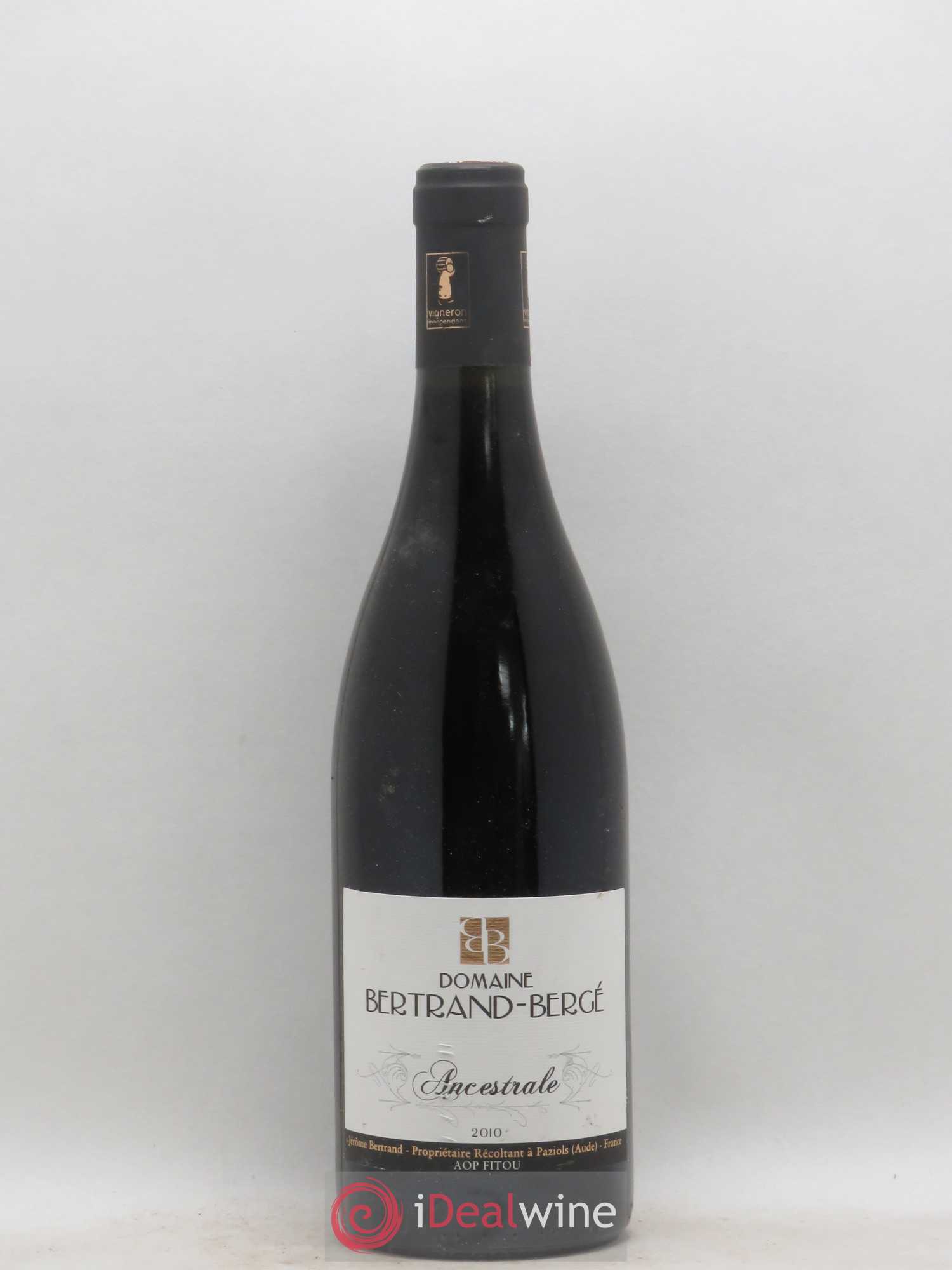 Fitou Cuvée Ancestrale Bertrand Berge 2010 - Posten von 1 Flasche - 0