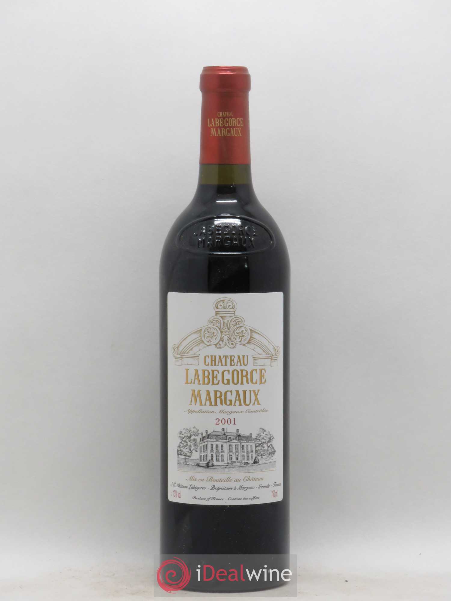 Château Labegorce Cru Bourgeois 2001 - Lot de 1 bouteille - 0
