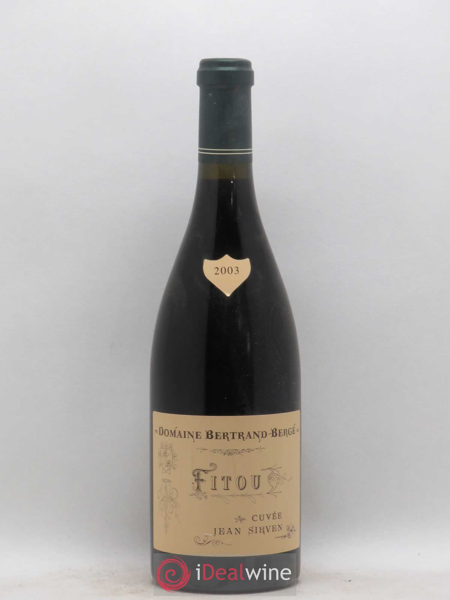 Fitou Cuvée Jean Sirven Bertrand Berge 2003 - Posten von 1 Flasche - 0