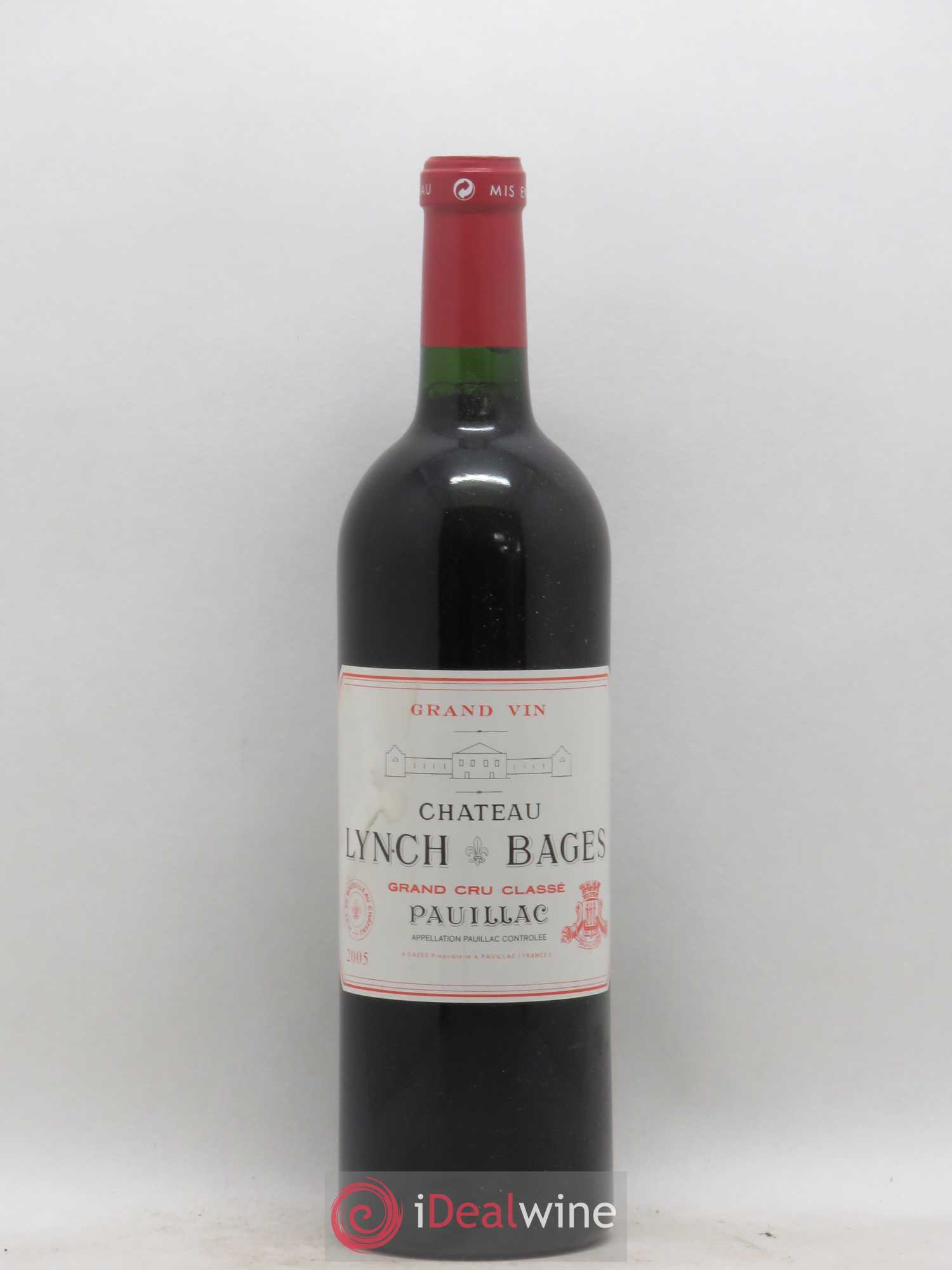 Château Lynch Bages 5ème Grand Cru Classé 2005 - Lot de 1 bouteille - 0
