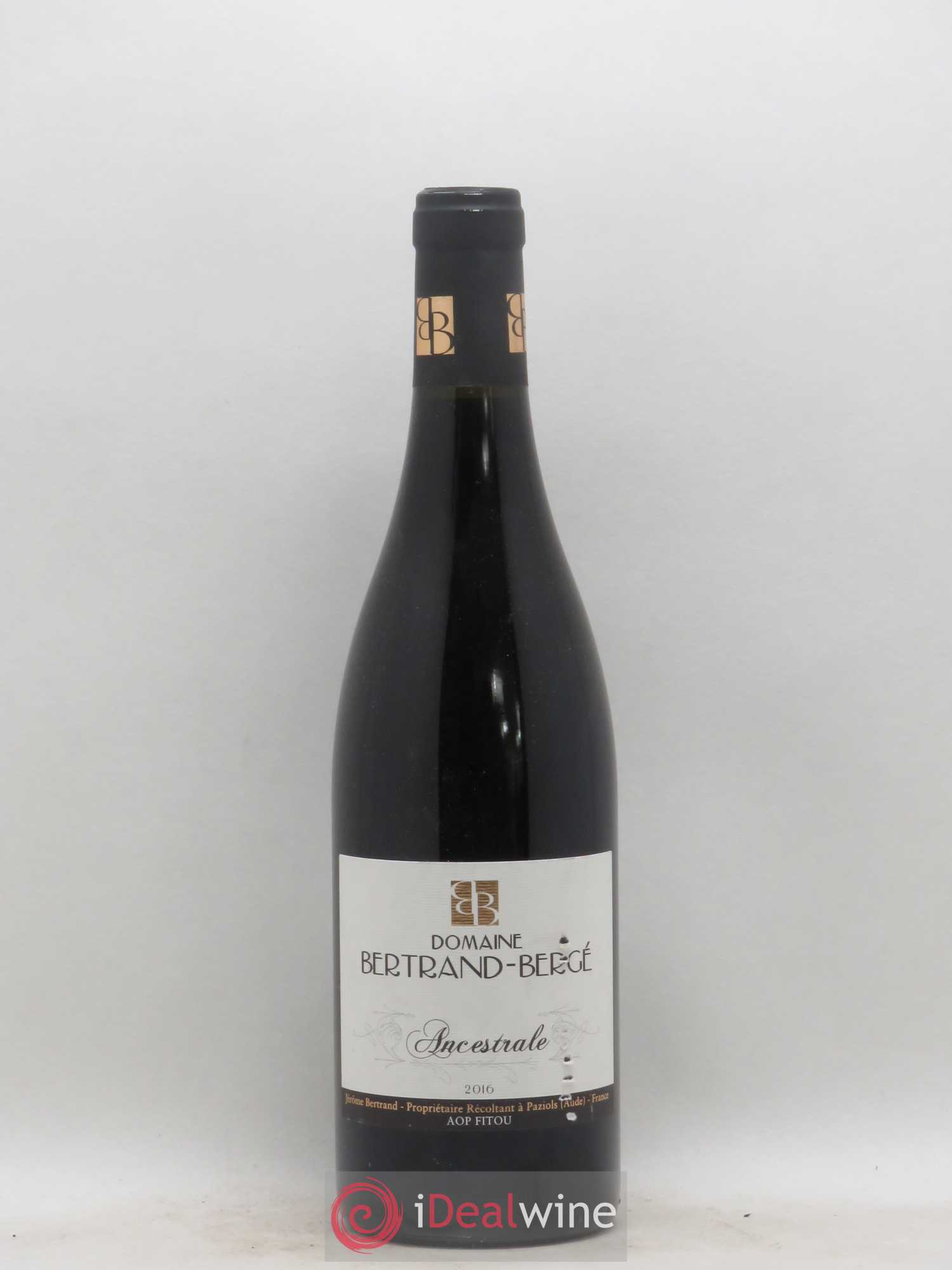 Fitou Cuvée Ancestrale Bertrand Berge 2016 - Posten von 1 Flasche - 0
