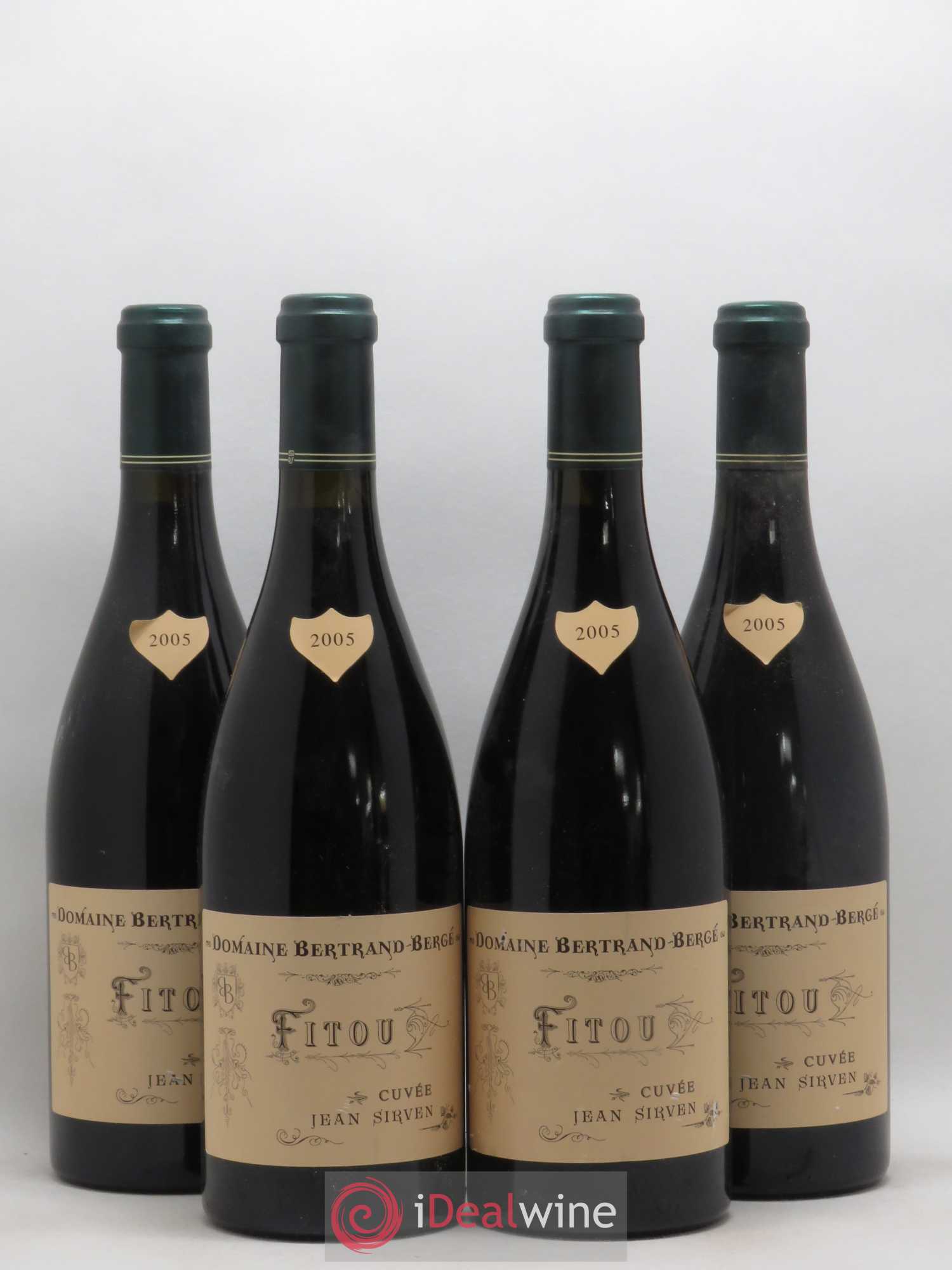 Fitou Cuvée Jean Sirven Bertrand Berge 2005 - Posten von 4 Flaschen - 0