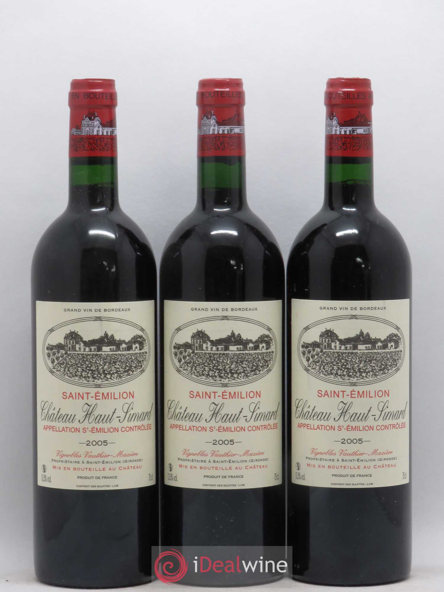 Château Haut-Simard 2005 - Lot de 3 bouteilles - 0