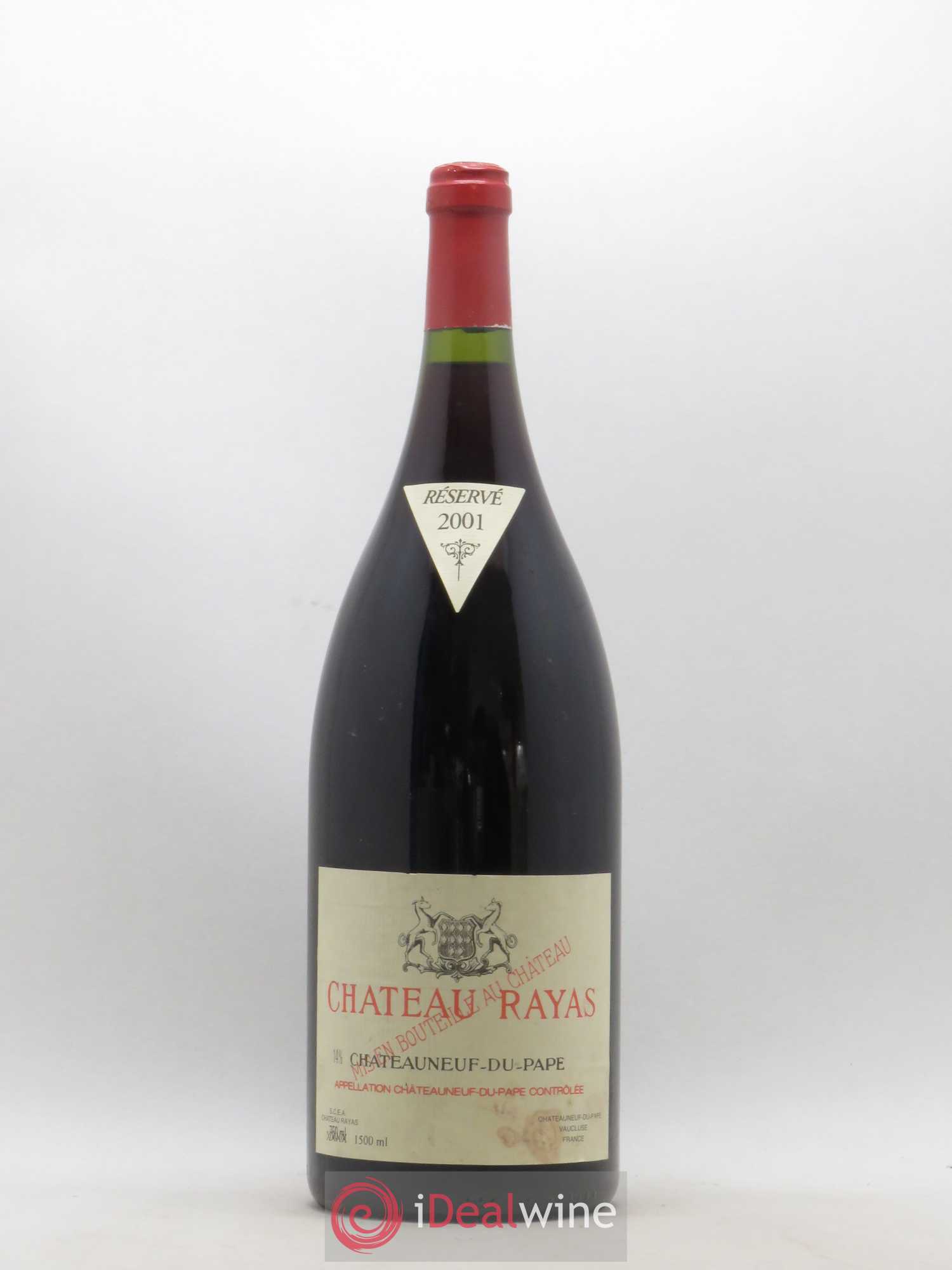 Châteauneuf-du-Pape Château Rayas Emmanuel Reynaud 2001 - Lot de 1 magnum - 0