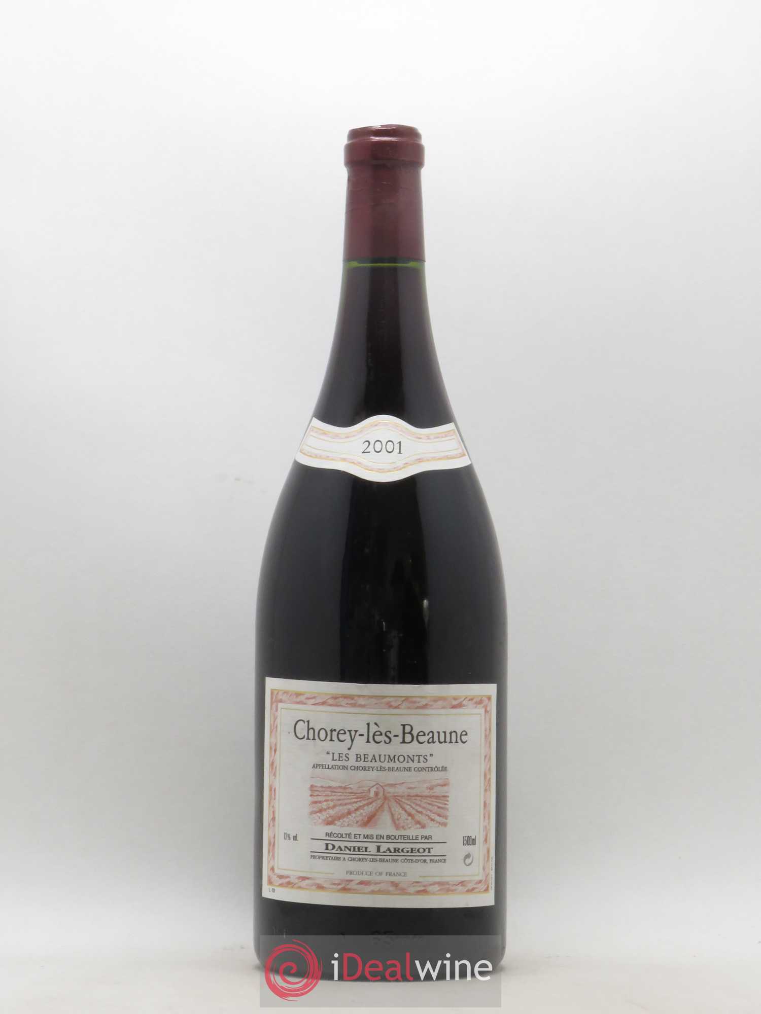 Chorey-lès-Beaune Les Beaumonts Largeot 2001 - Posten von 1 Magnum - 0